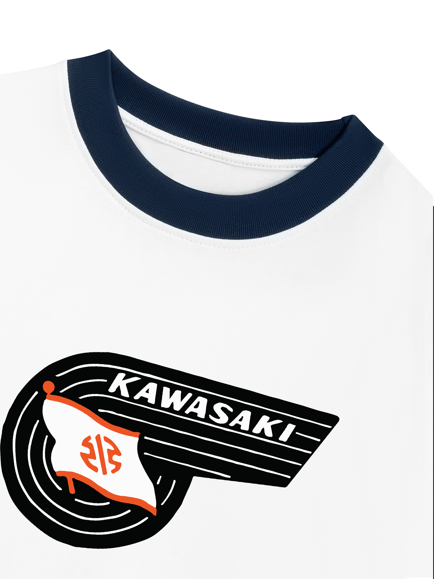 Áo Thun Ringer Relaxed Fit Kawasaki Spirit