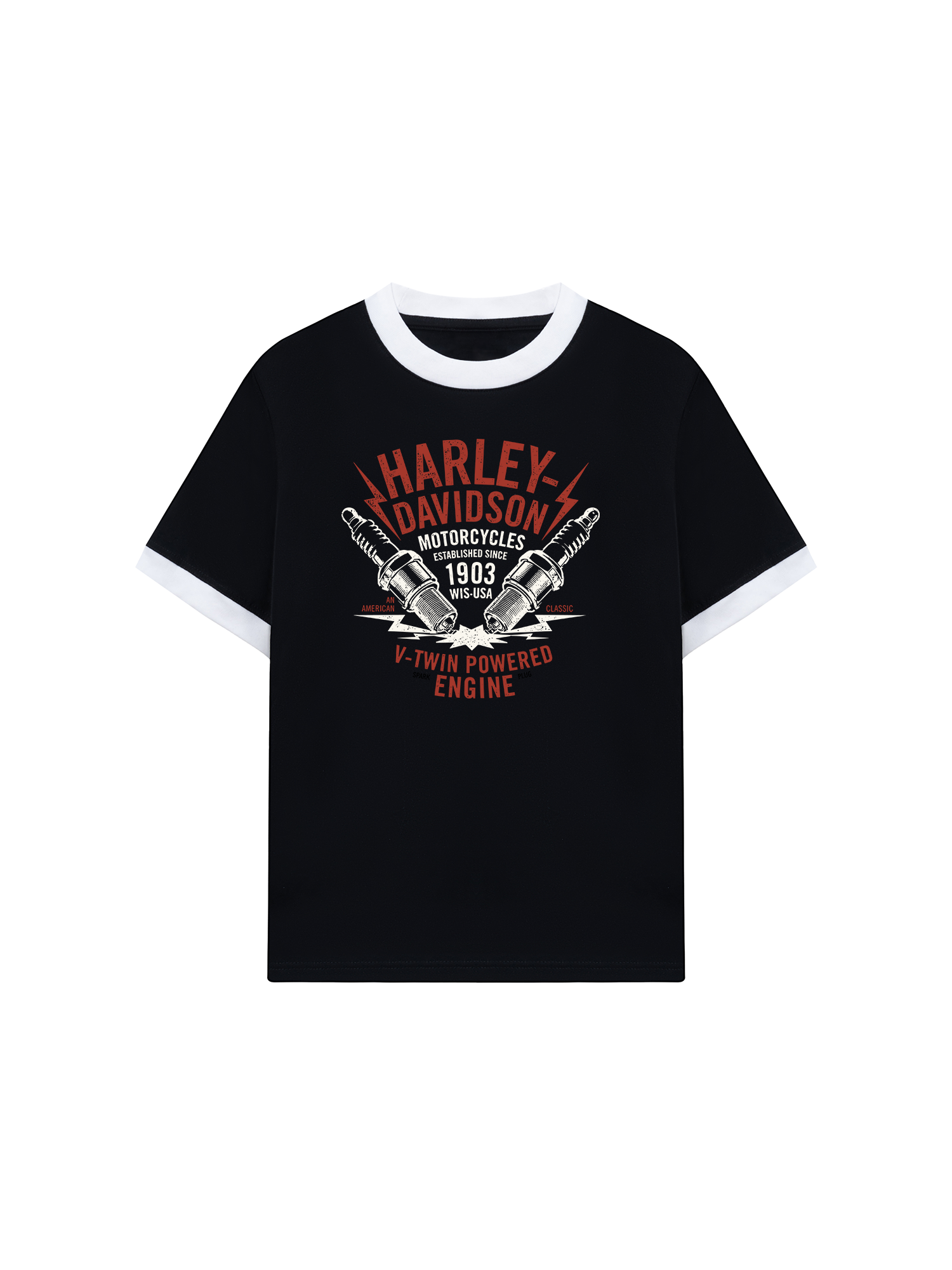 Áo Thun Ringer Relaxed Fit Harley - Davidson Motocycles
