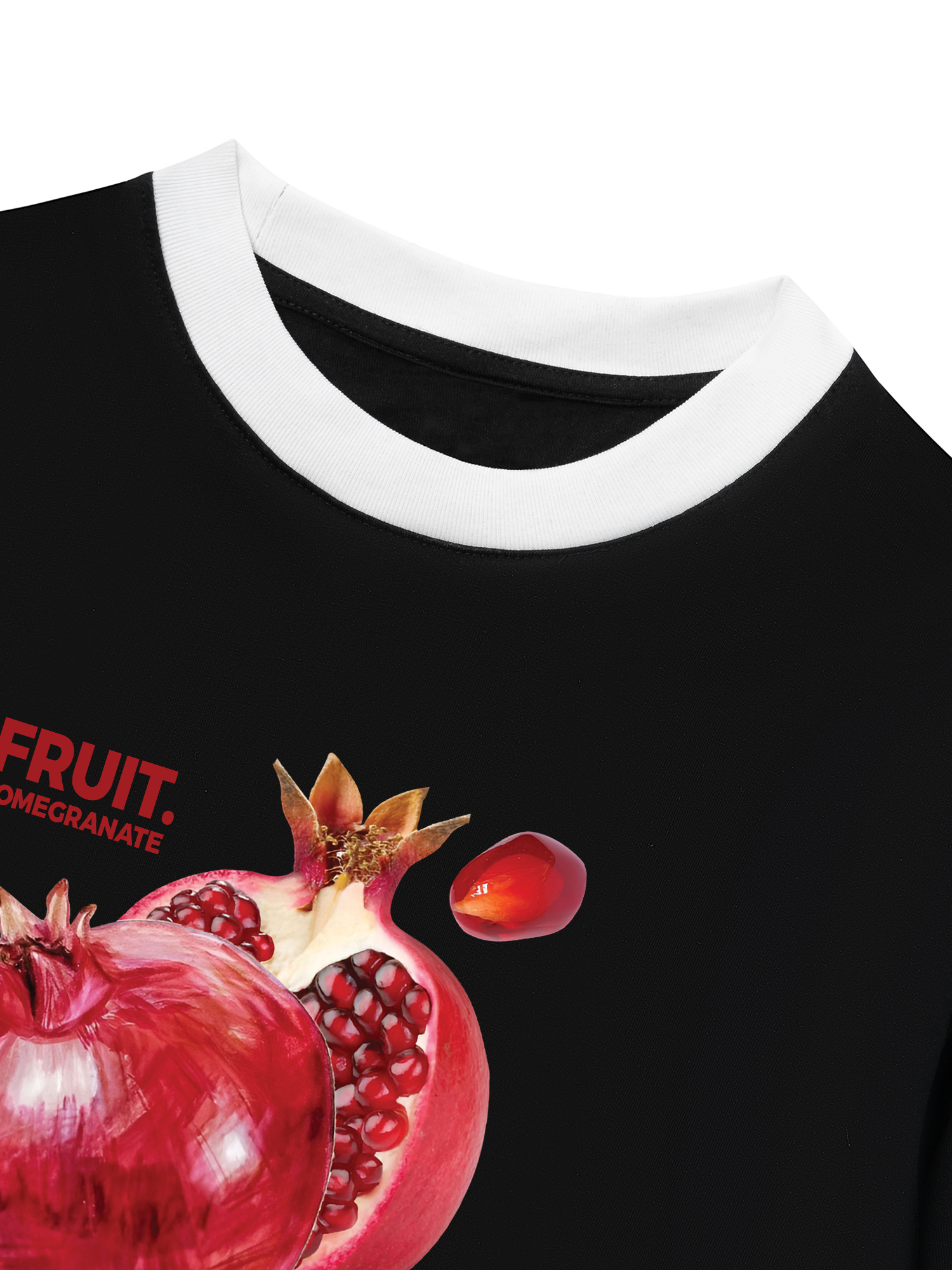 Áo Thun Ringer Relaxed Fit Tropical Pomegranate