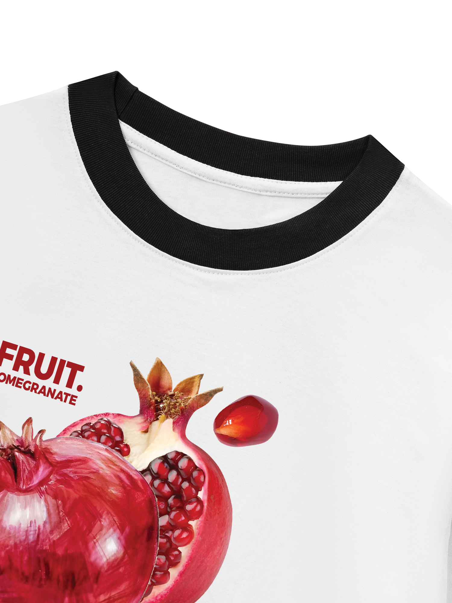 Áo Thun Ringer Relaxed Fit Tropical Pomegranate