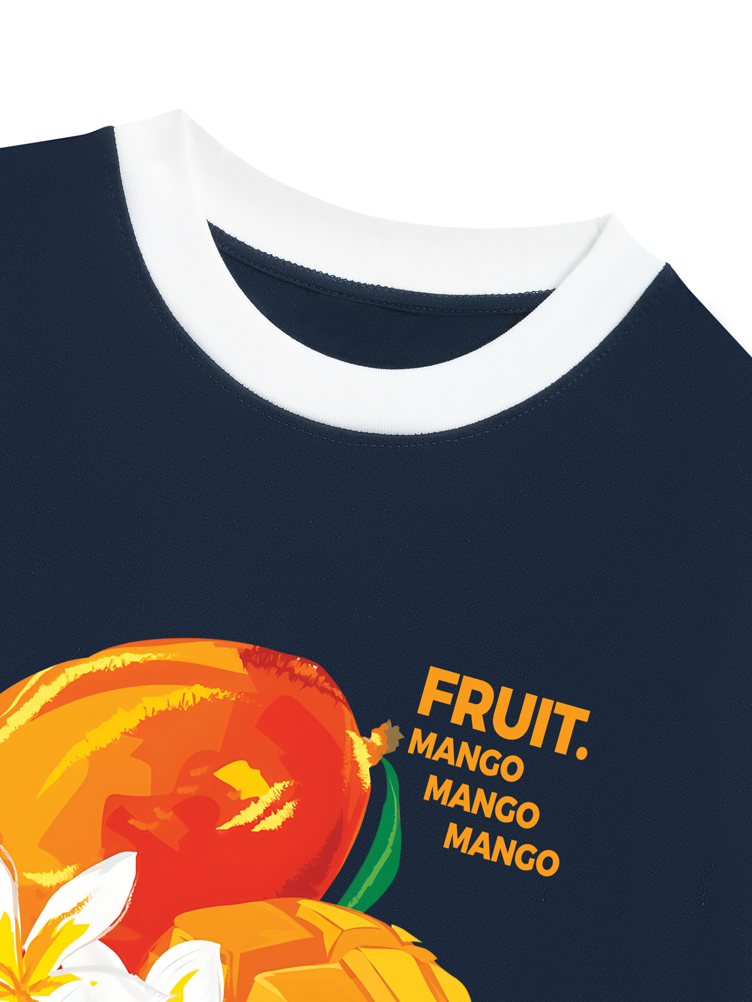 Áo Thun Ringer Relaxed Fit Tropical Mango