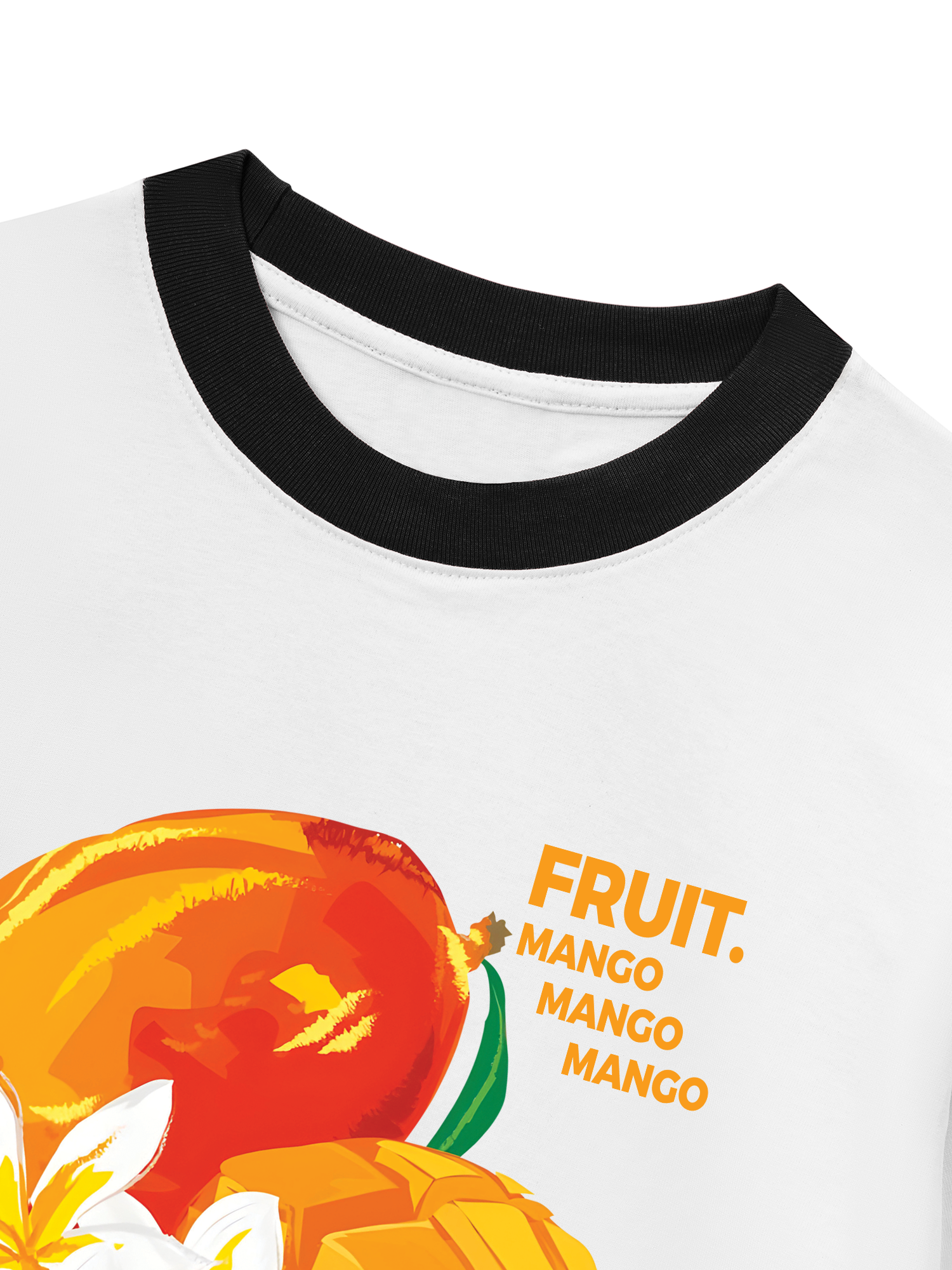 Áo Thun Ringer Relaxed Fit Tropical Mango