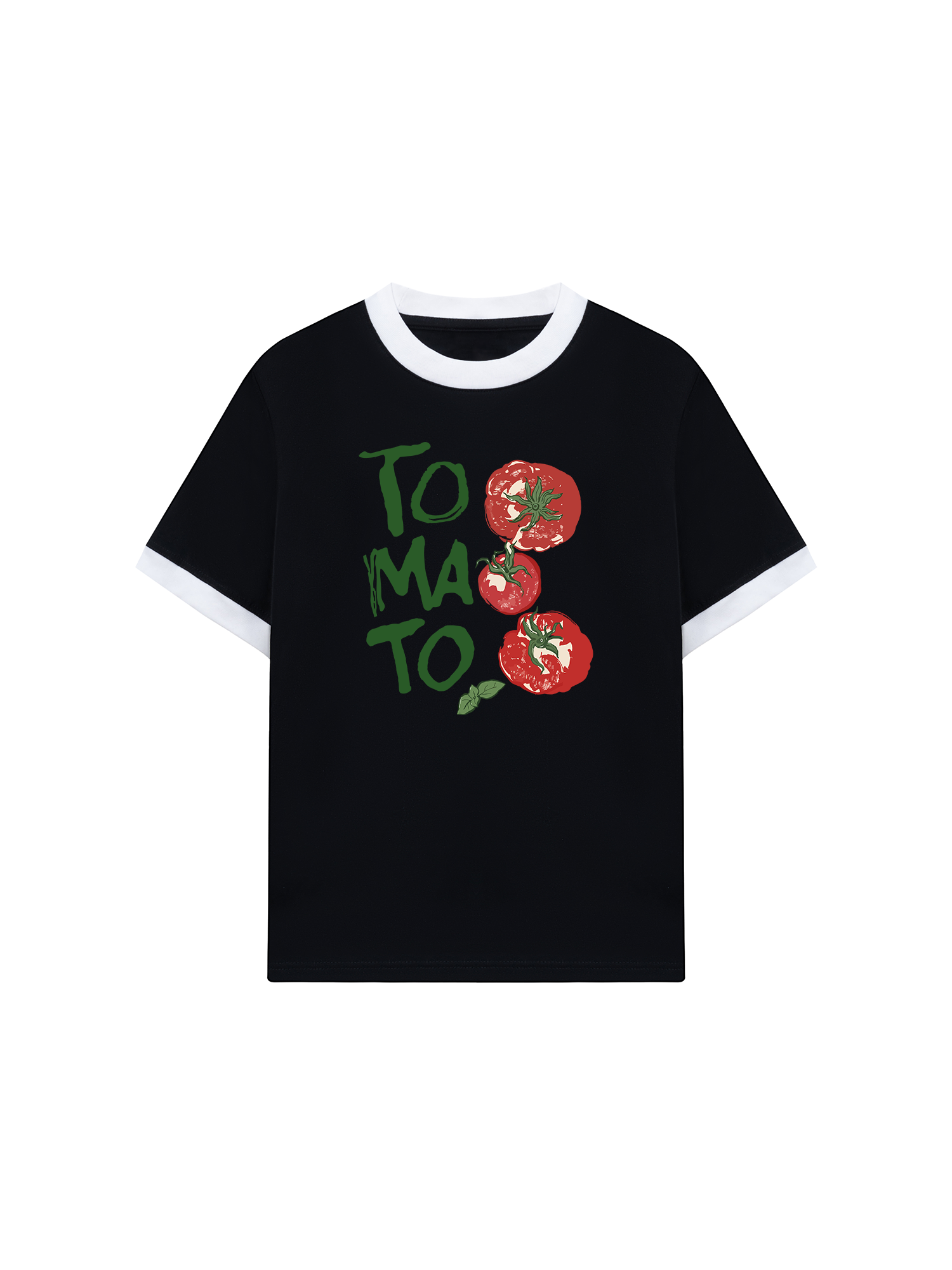 Áo Thun Ringer Relaxed Fit Tropical Tomato