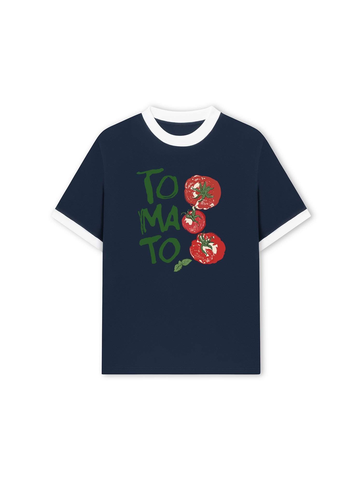 Áo Thun Ringer Relaxed Fit Tropical Tomato
