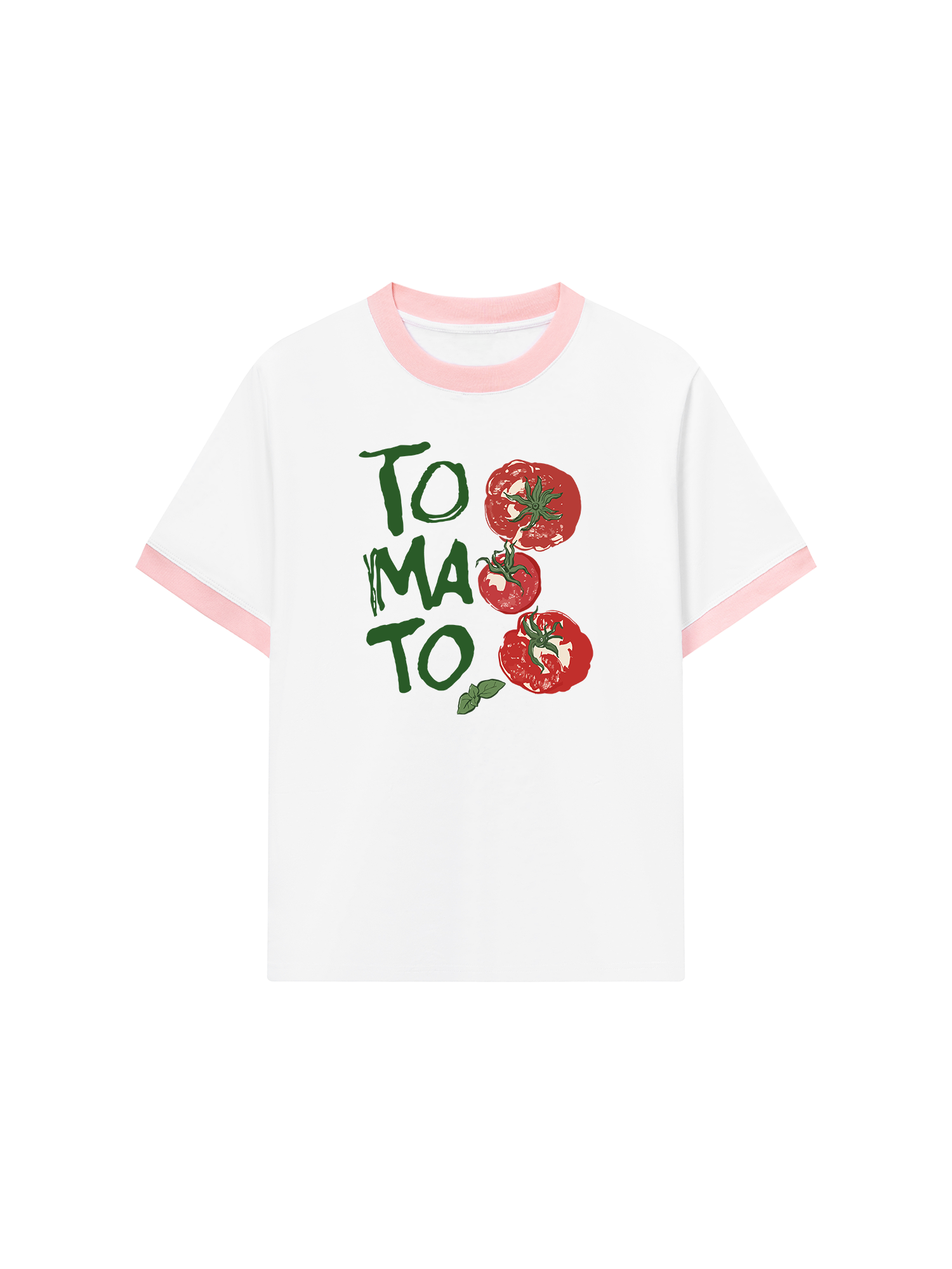 Áo Thun Ringer Relaxed Fit Tropical Tomato