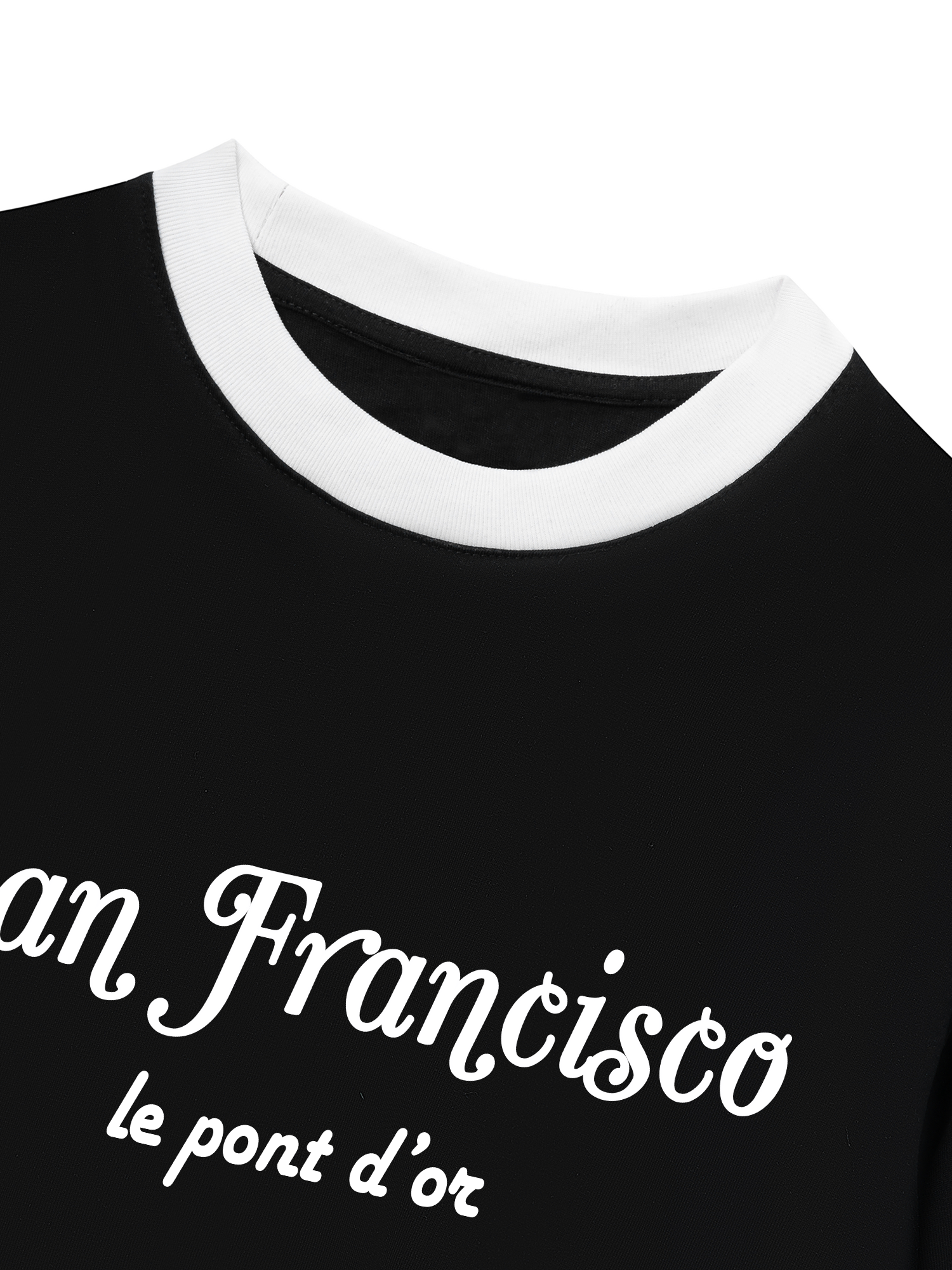 Áo Thun Ringer Relaxed Fit City San Fracisco