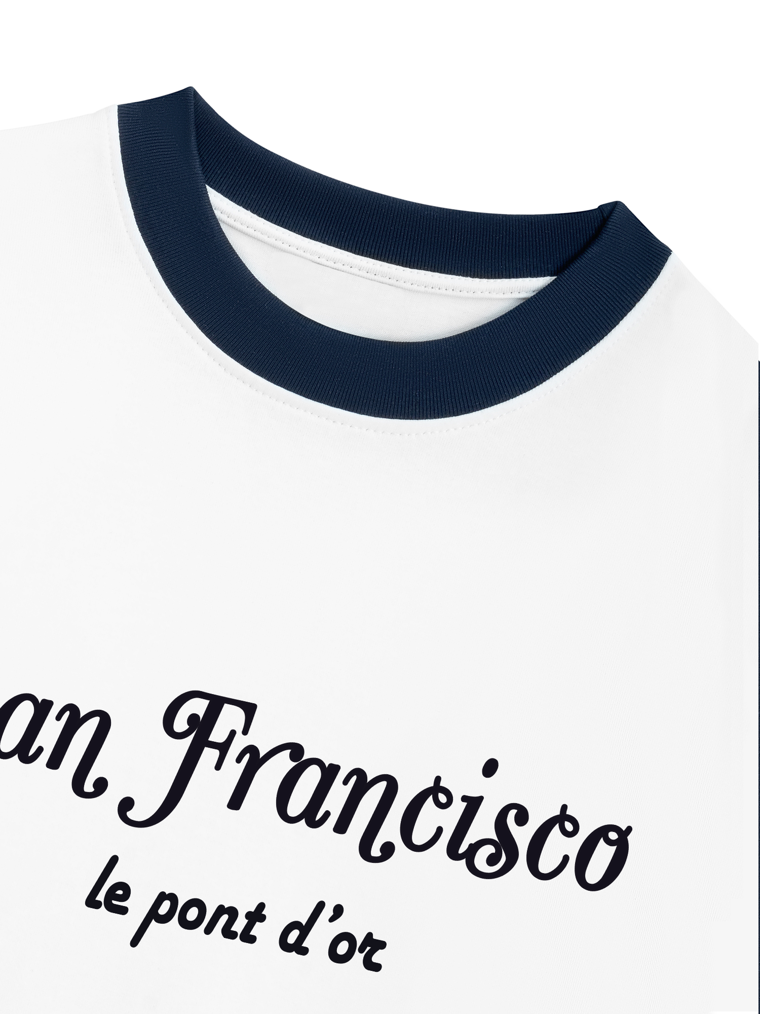 Áo Thun Ringer Relaxed Fit City San Fracisco