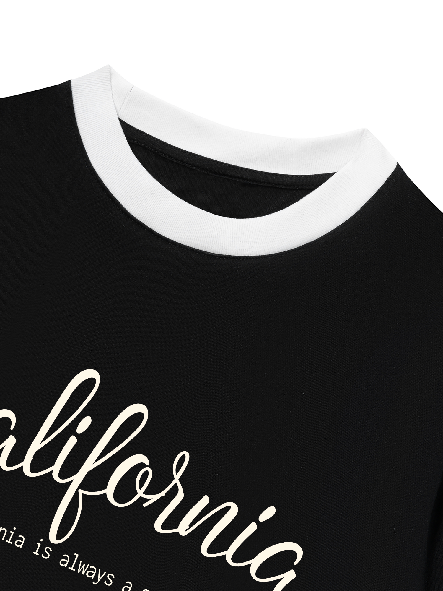 Áo Thun Ringer Relaxed Fit City Calofornia