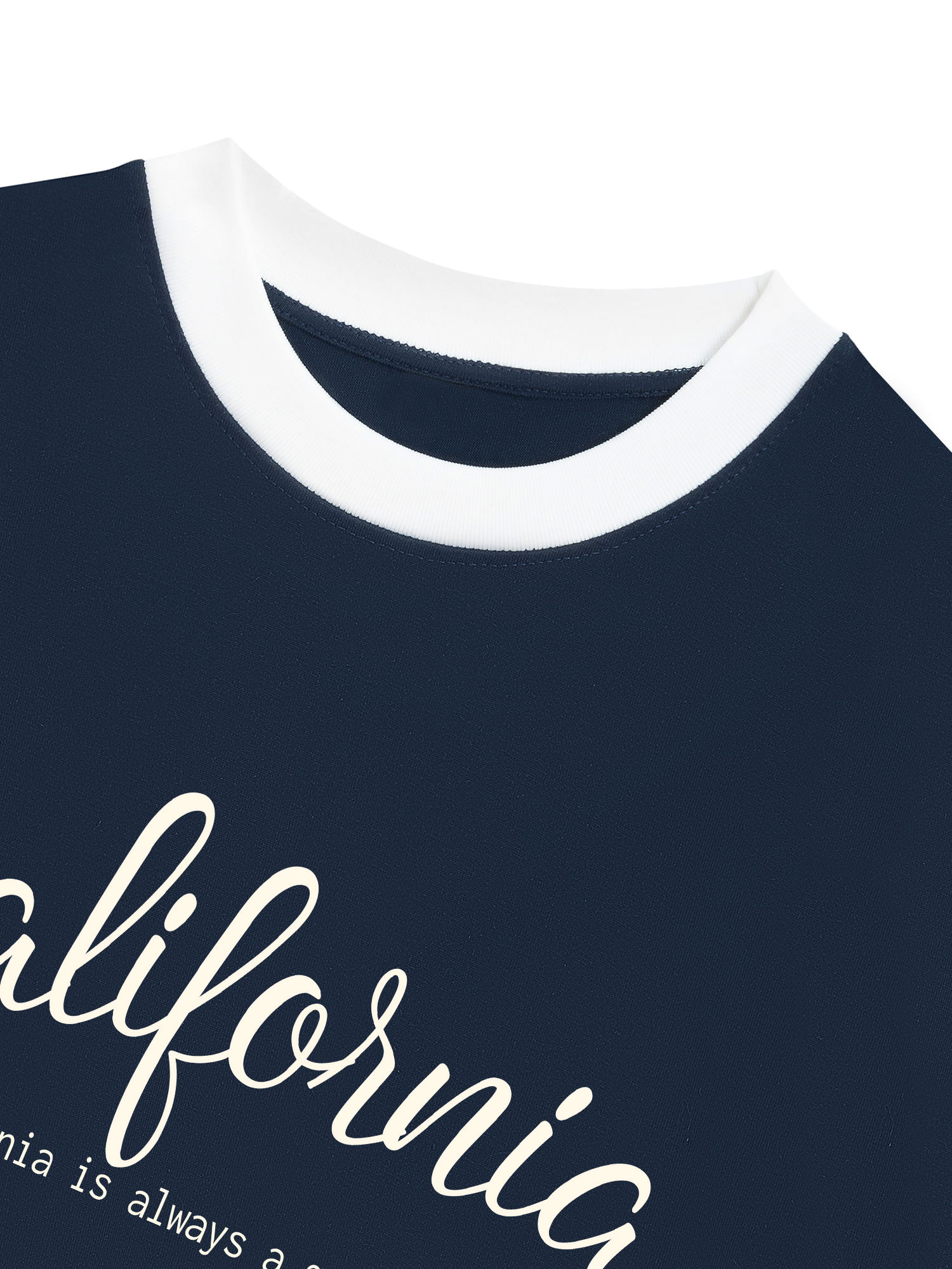 Áo Thun Ringer Relaxed Fit City Calofornia