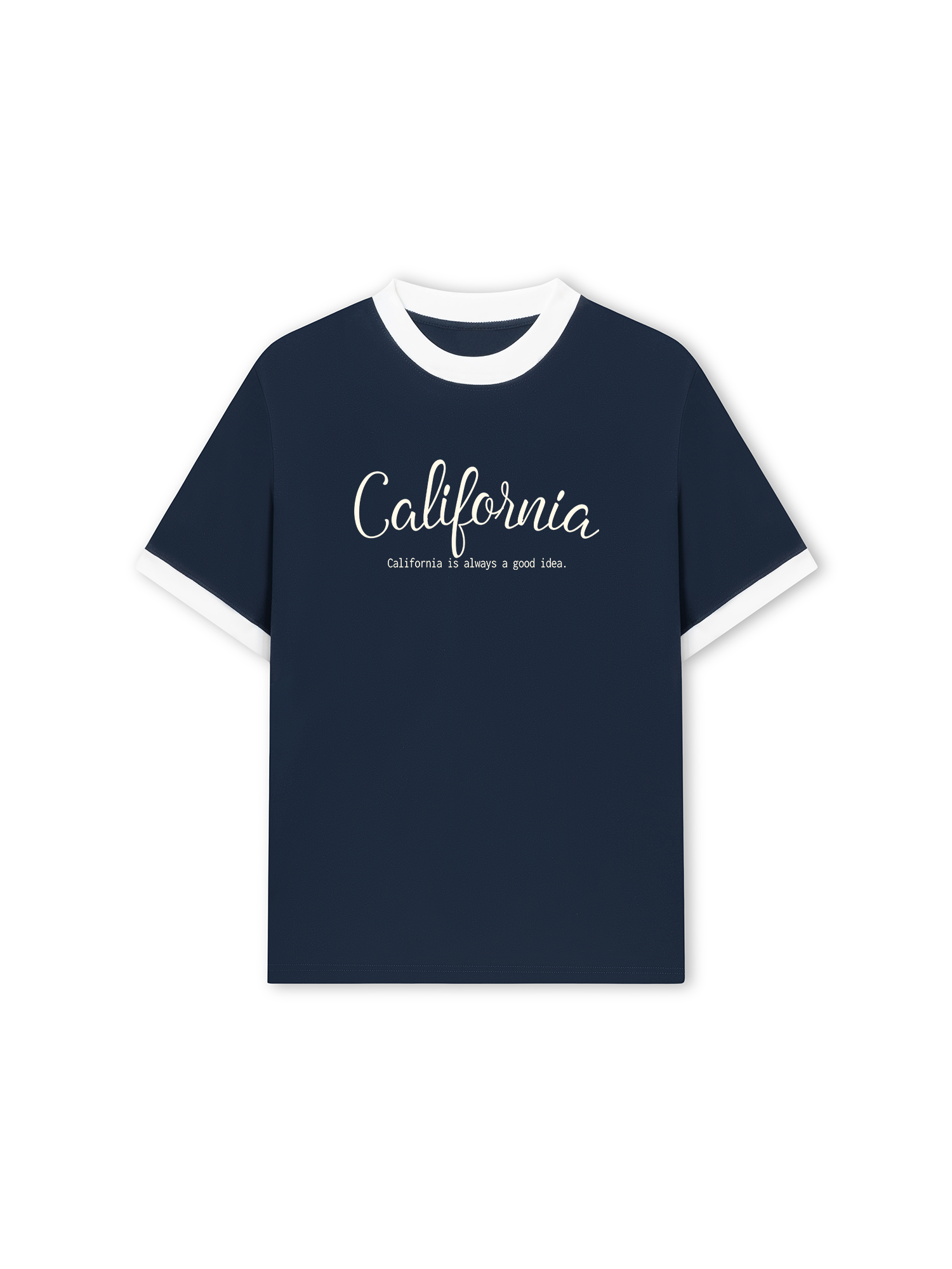 Áo Thun Ringer Relaxed Fit City Calofornia