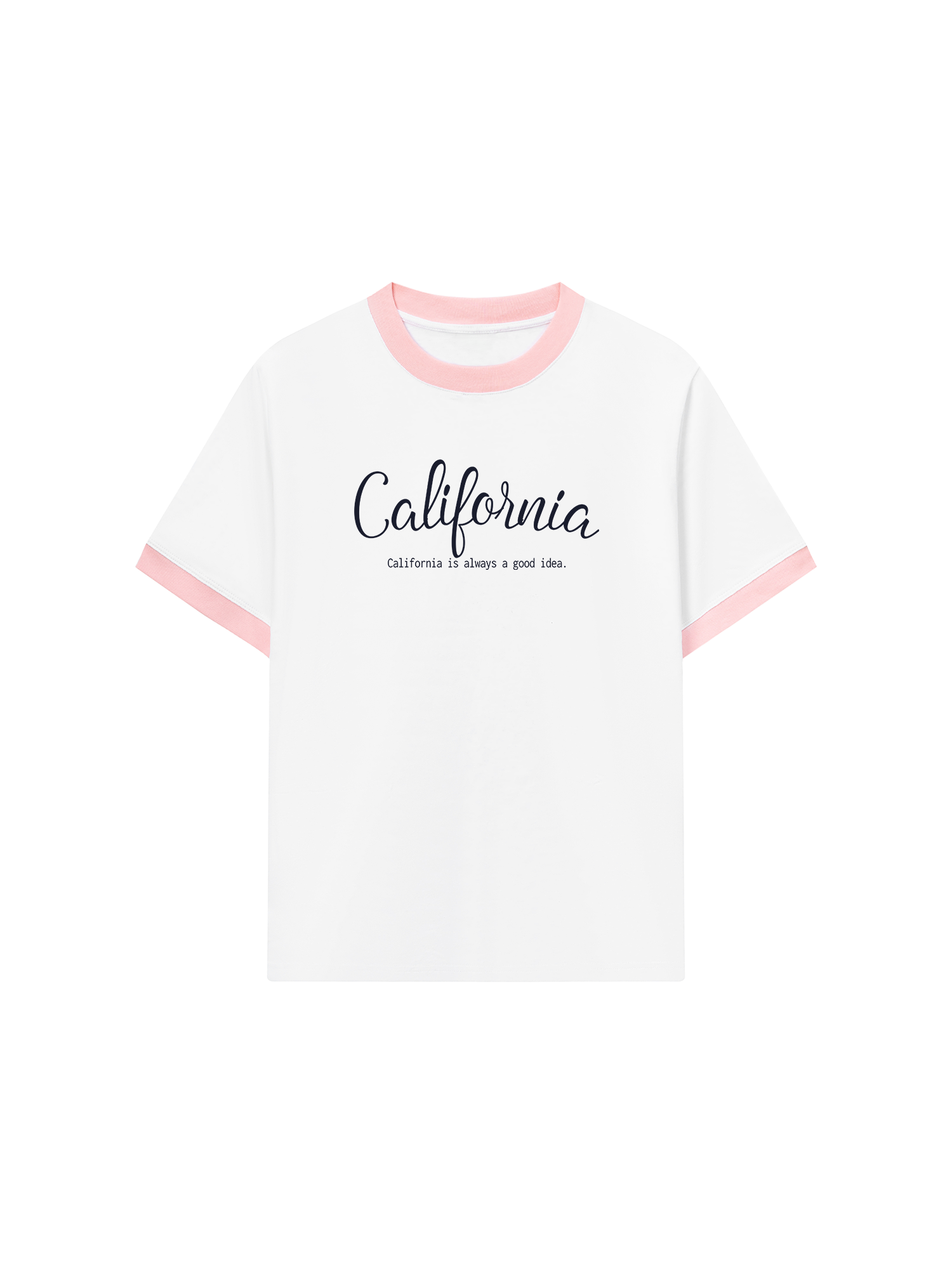 Áo Thun Ringer Relaxed Fit City Calofornia