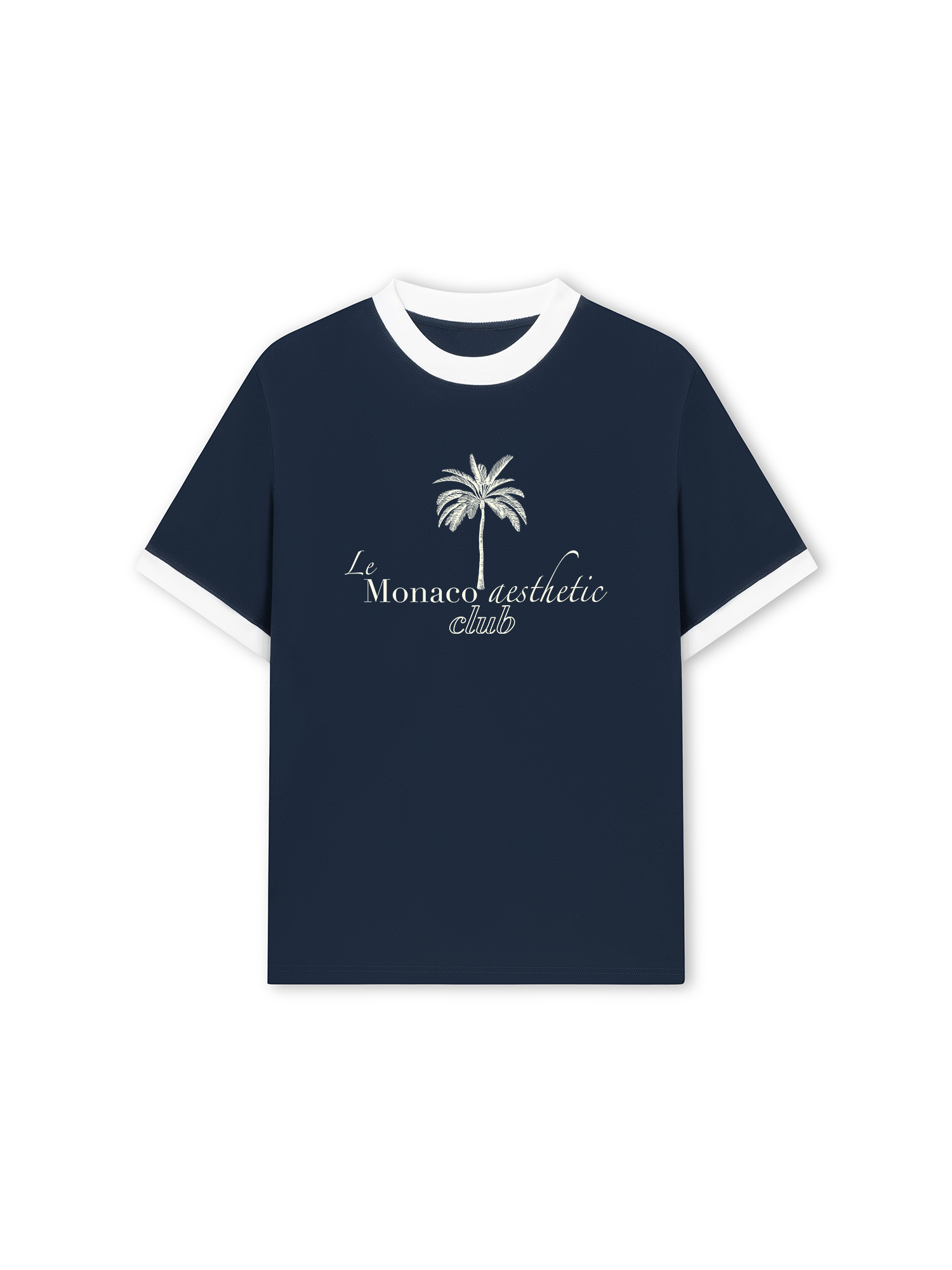 Áo Thun Ringer Relaxed Fit City Le Monaco Aesthetic