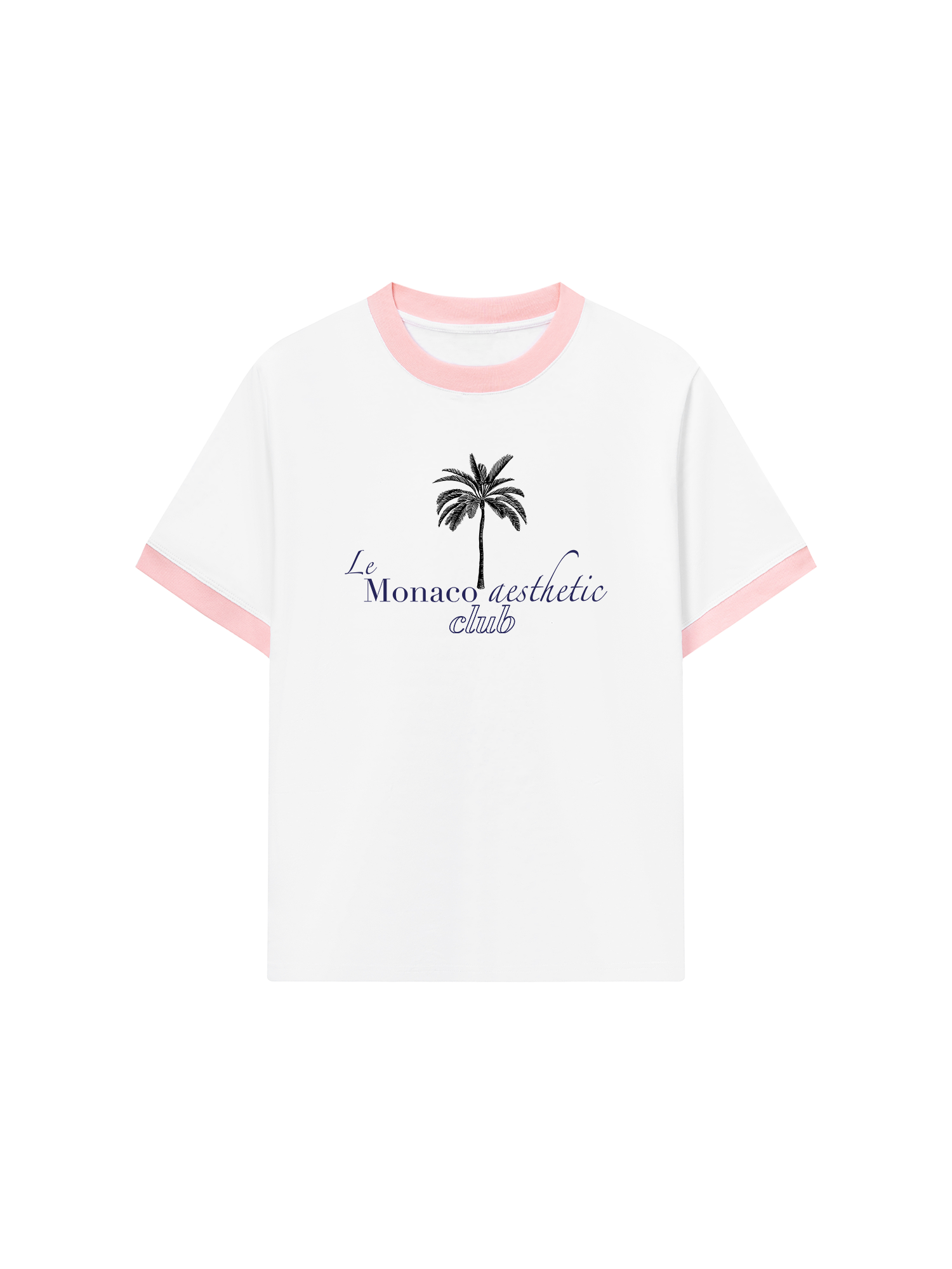 Áo Thun Ringer Relaxed Fit City Le Monaco Aesthetic