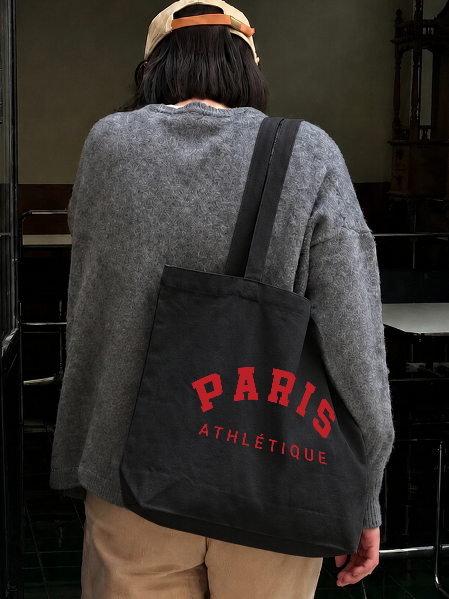 Túi Tote City Paris Athletique