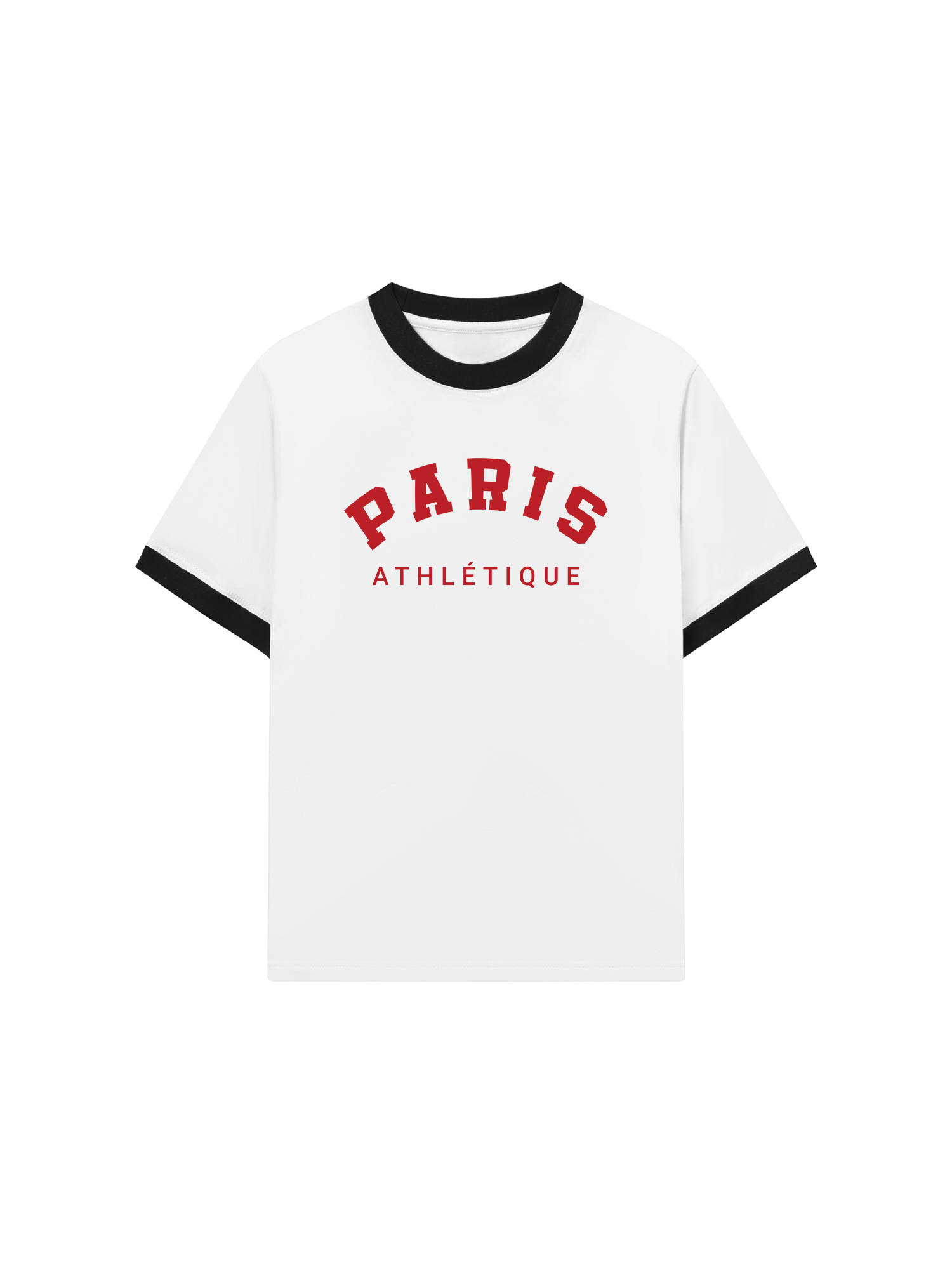 Áo Thun Ringer Relaxed Fit City Paris Athletique