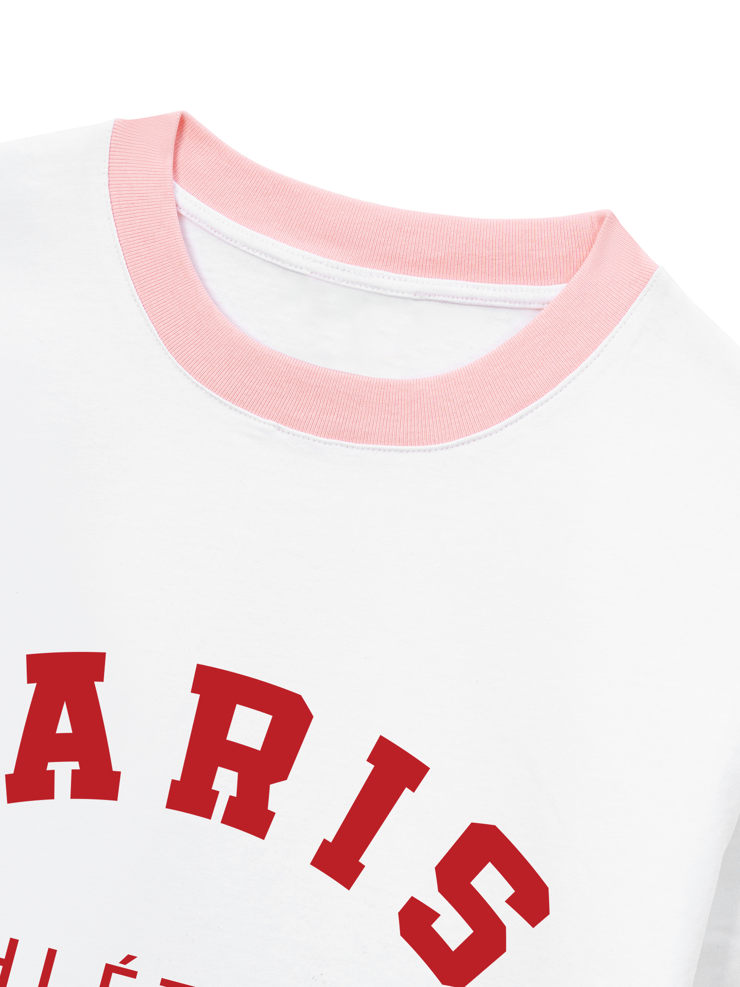 Áo Thun Ringer Relaxed Fit City Paris Athletique