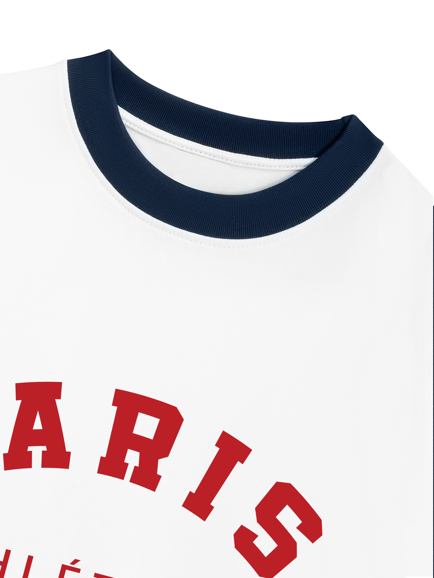 Áo Thun Ringer Relaxed Fit City Paris Athletique