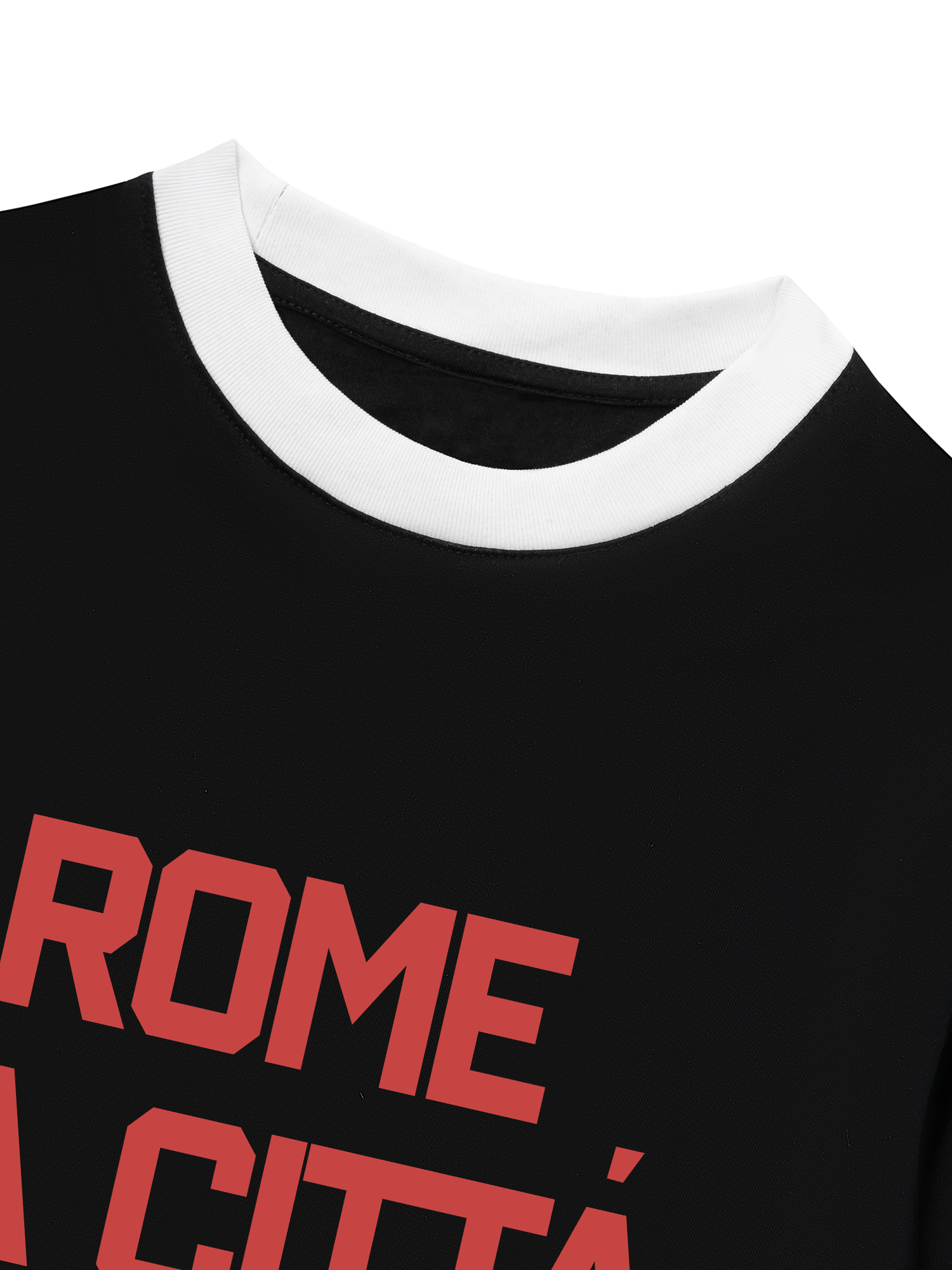 Áo Thun Ringer Relaxed Fit City Rome La Citta