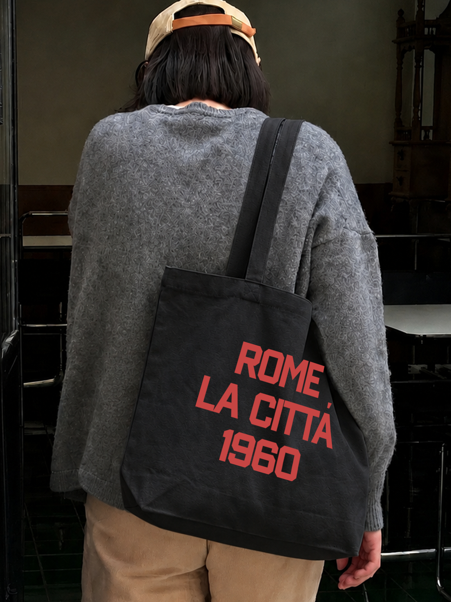 Túi Tote City Rome La Citta