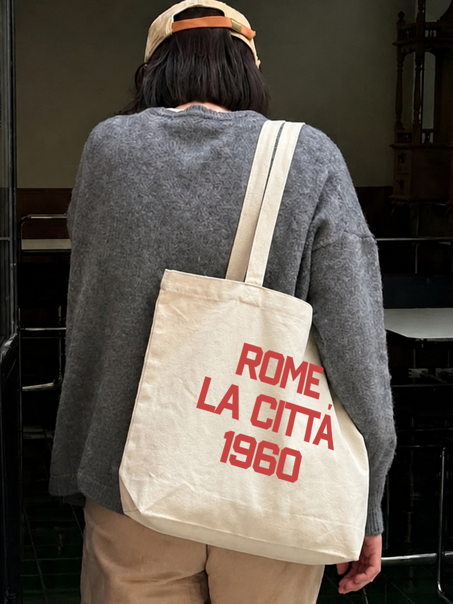 Túi Tote City Rome La Citta
