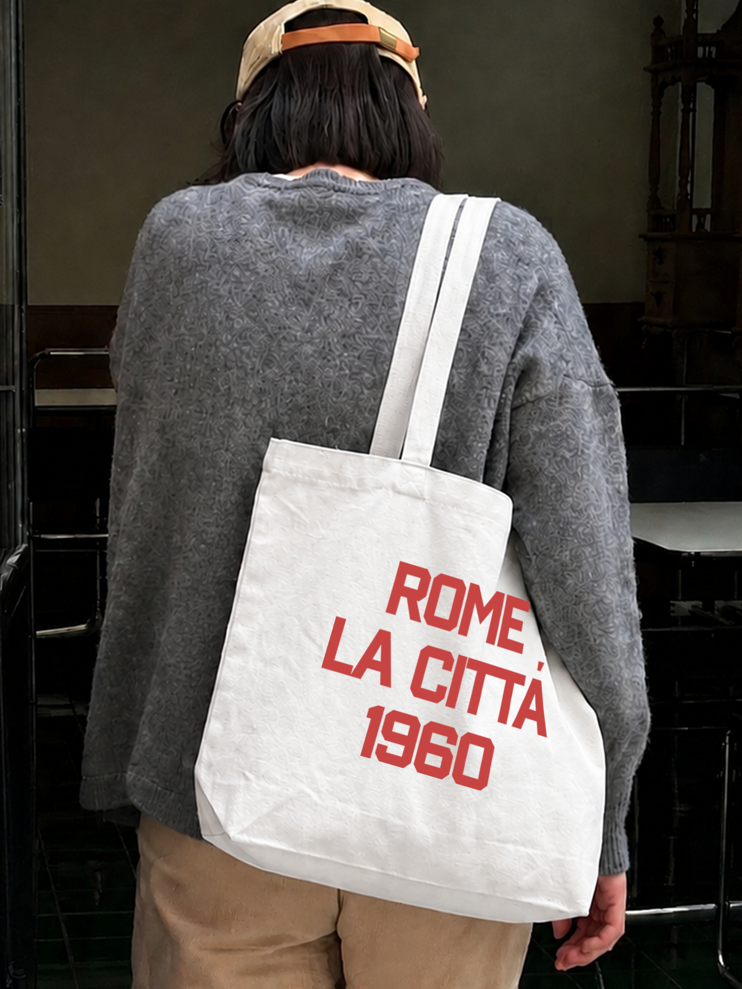 Túi Tote City Rome La Citta