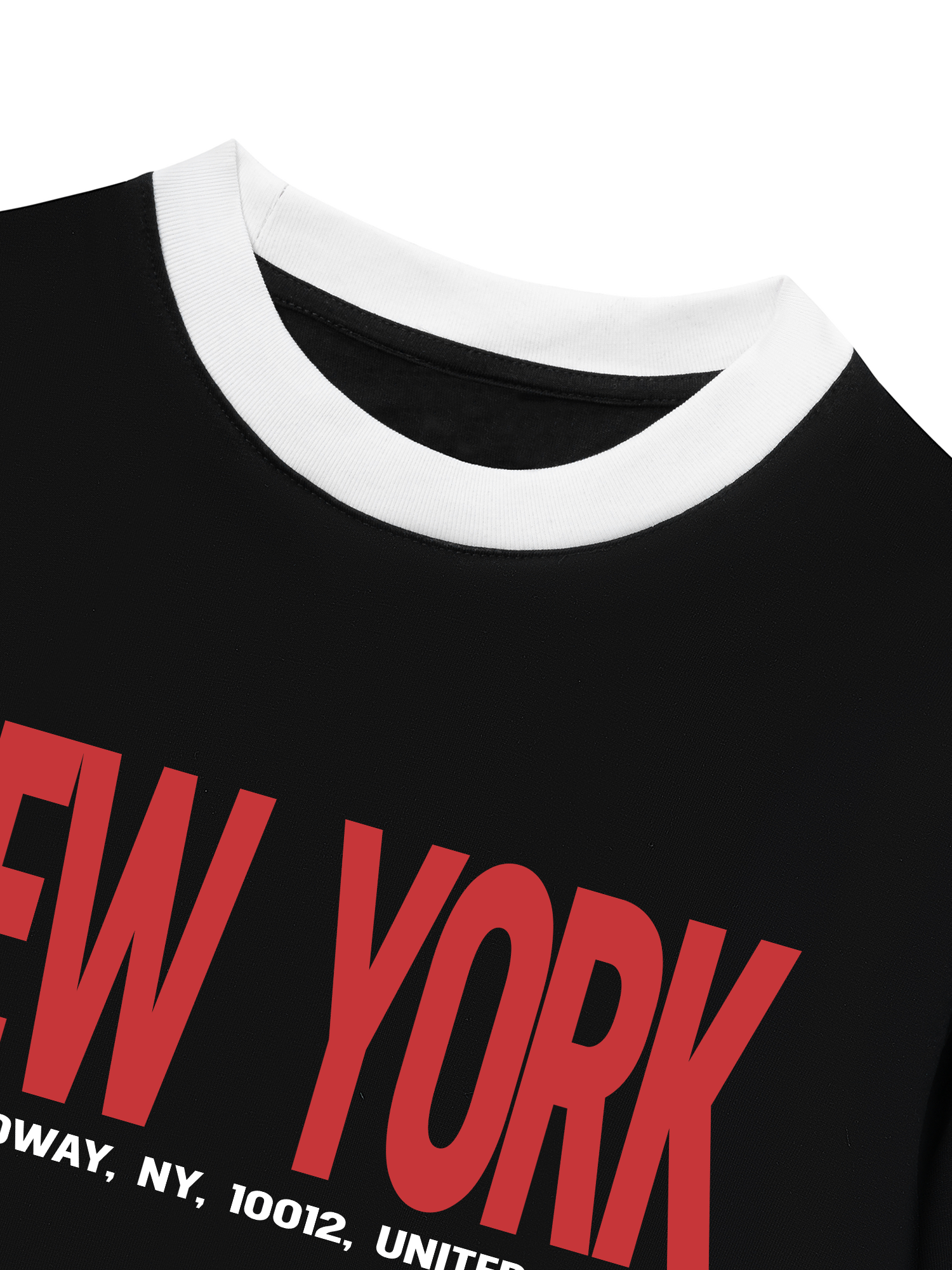 Áo Thun Ringer Relaxed Fit City New York