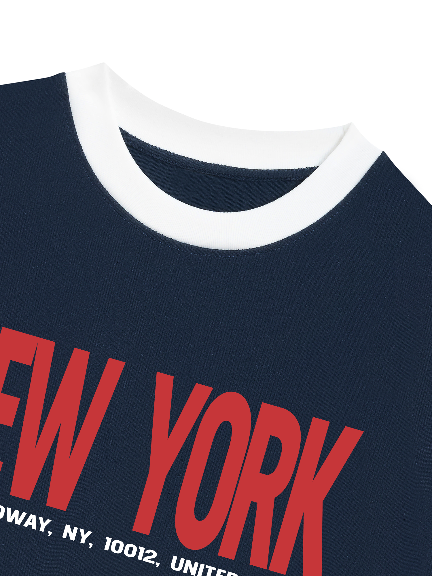 Áo Thun Ringer Relaxed Fit City New York