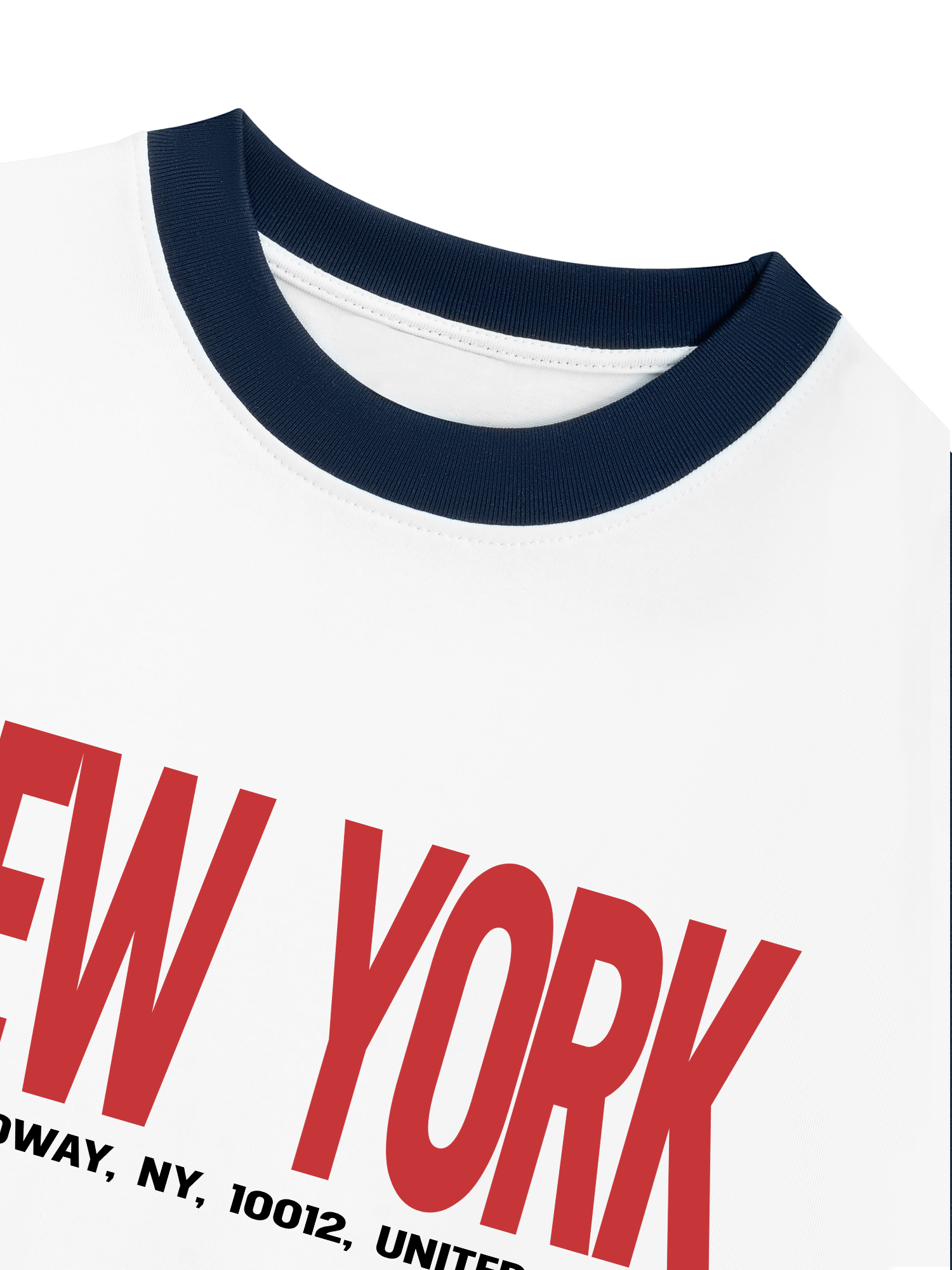Áo Thun Ringer Relaxed Fit City New York