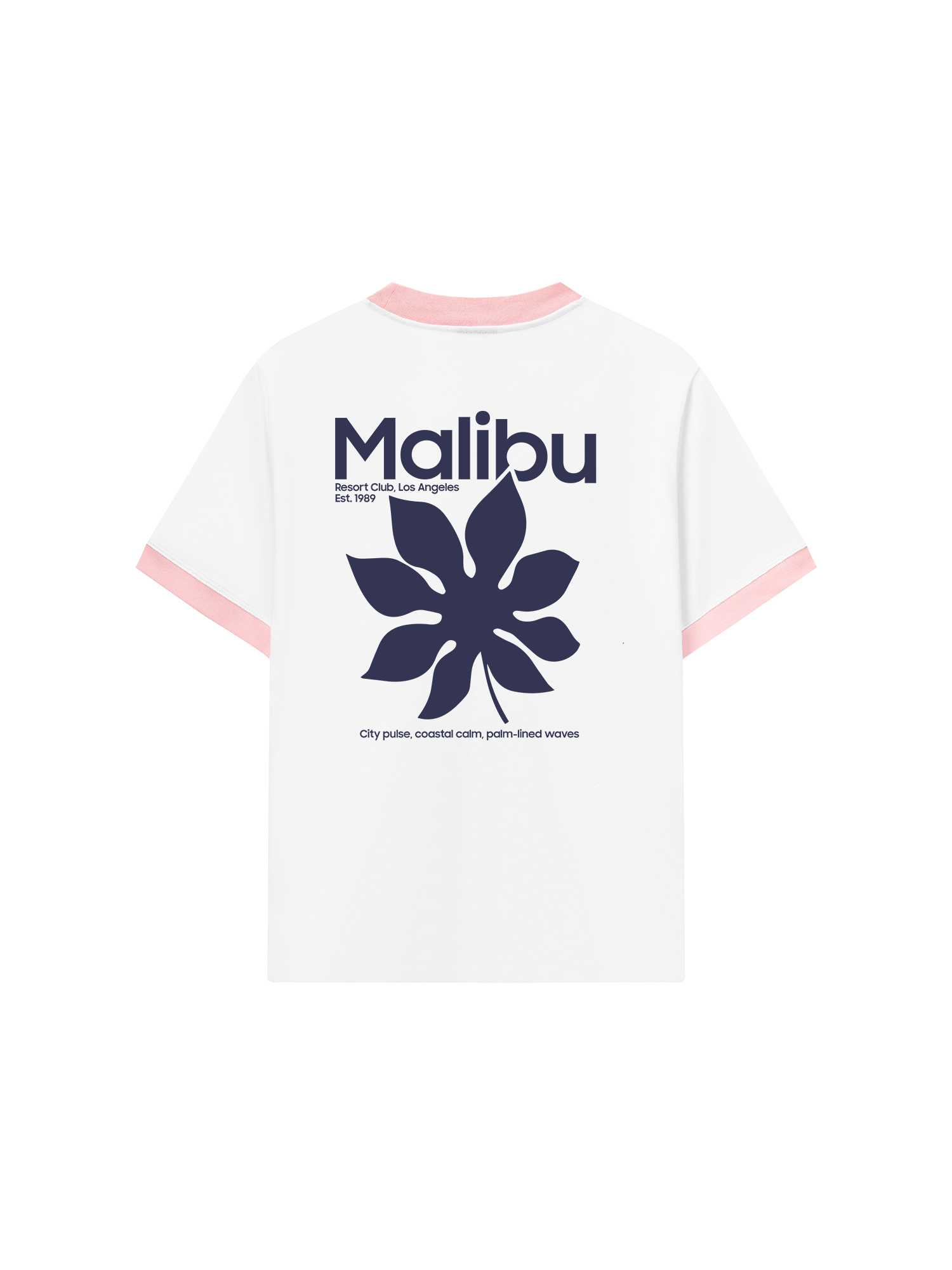 Áo Thun Ringer Relaxed Fit City Malibu