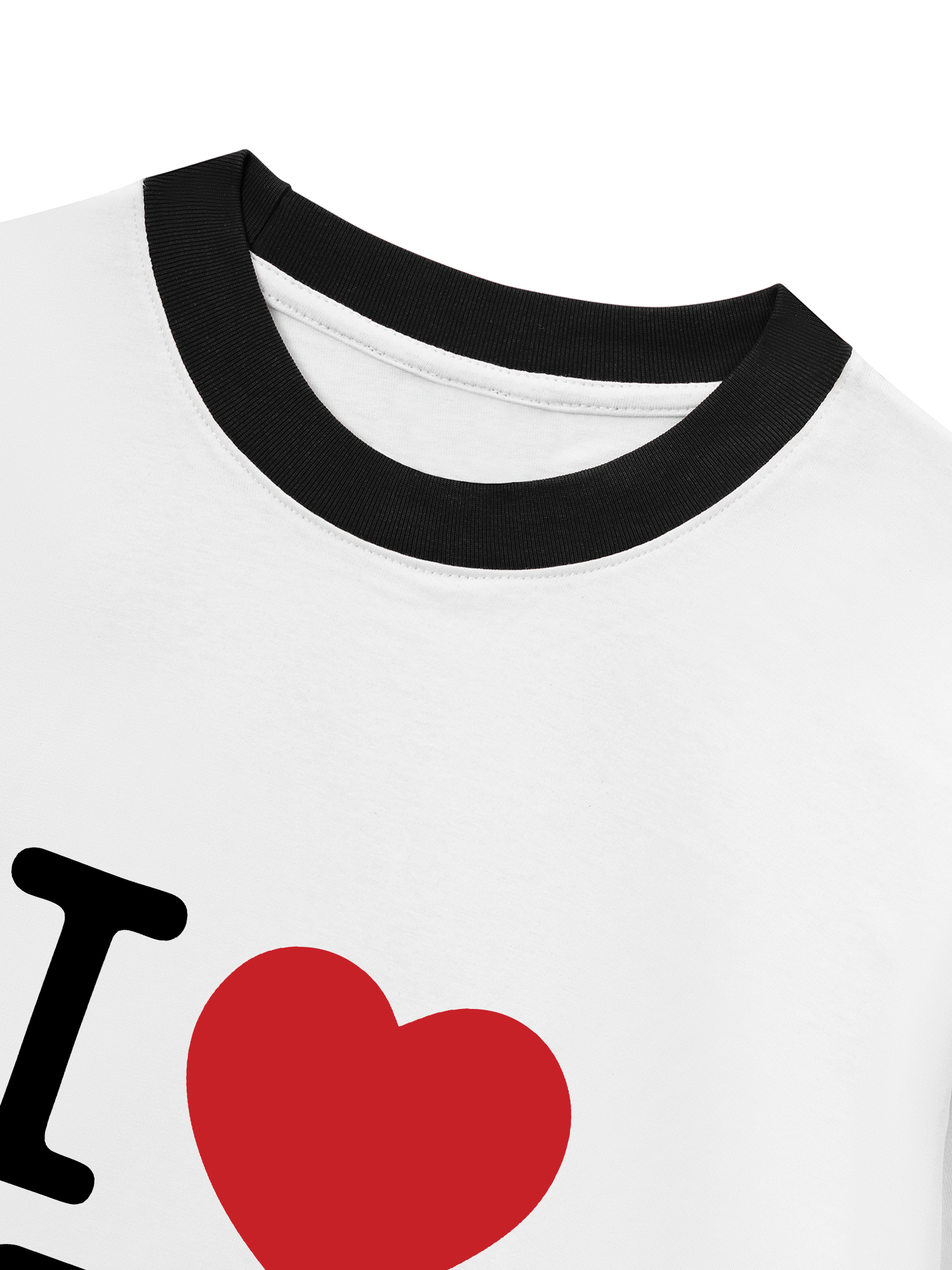 Áo Thun Ringer Relaxed Fit City I Love NY