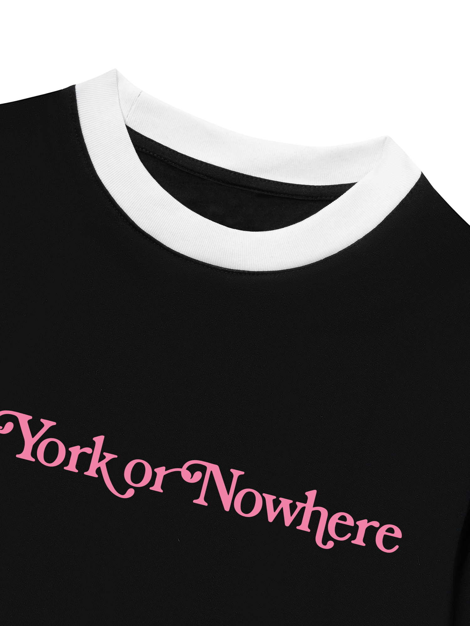 Áo Thun Ringer Relaxed Fit City NewYork or Nowhere