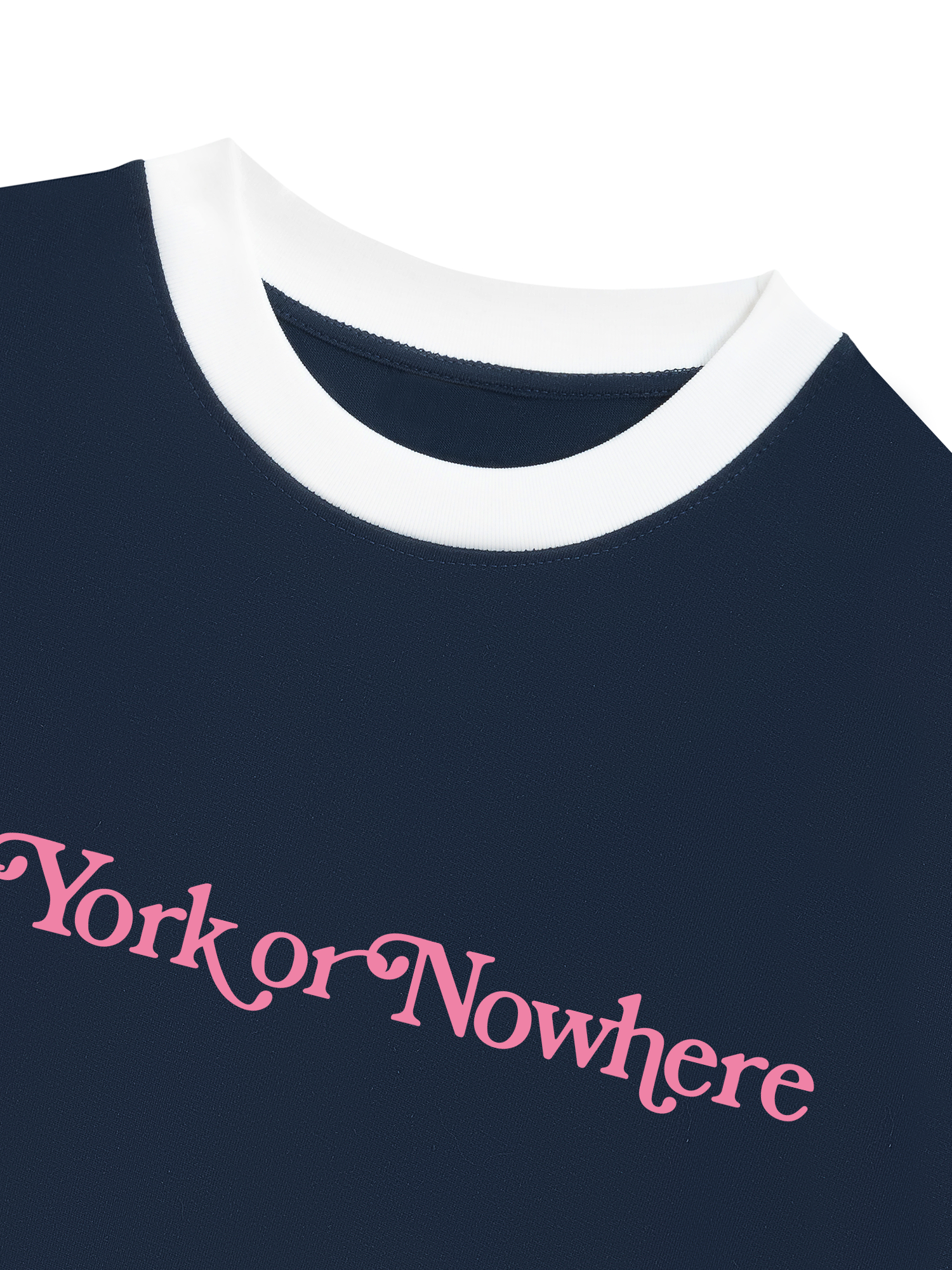Áo Thun Ringer Relaxed Fit City NewYork or Nowhere
