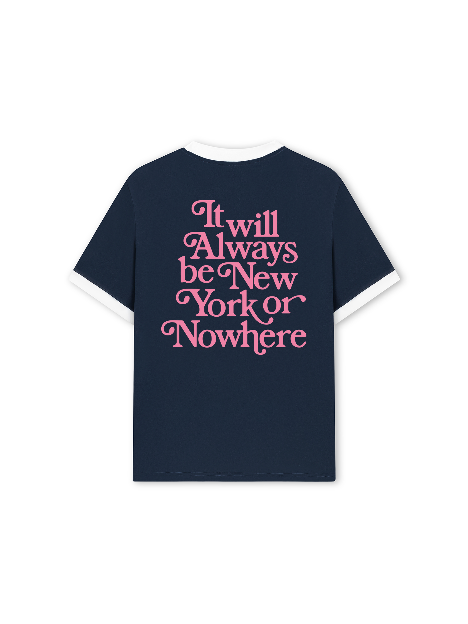 Áo Thun Ringer Relaxed Fit City NewYork or Nowhere