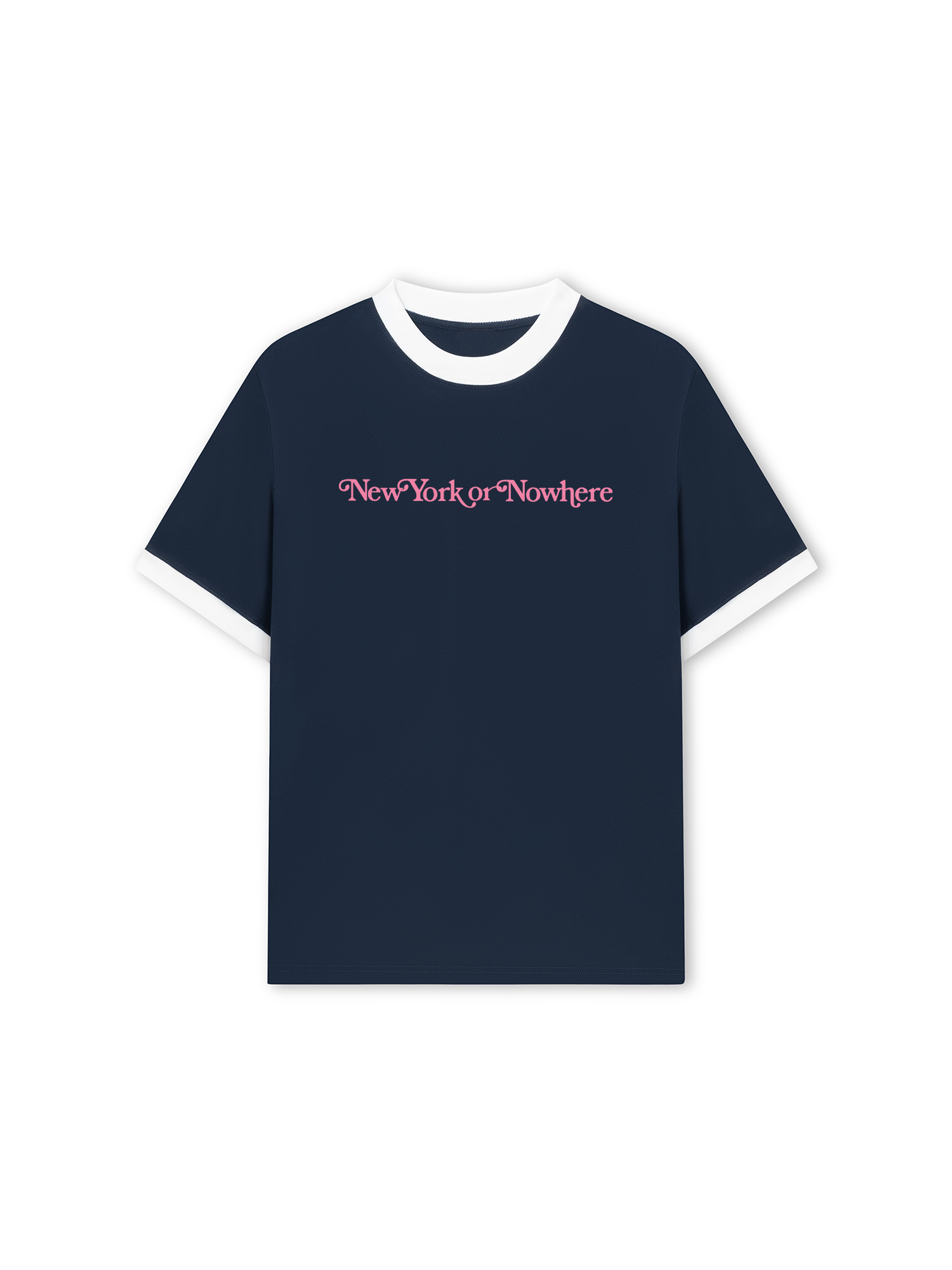 Áo Thun Ringer Relaxed Fit City NewYork or Nowhere