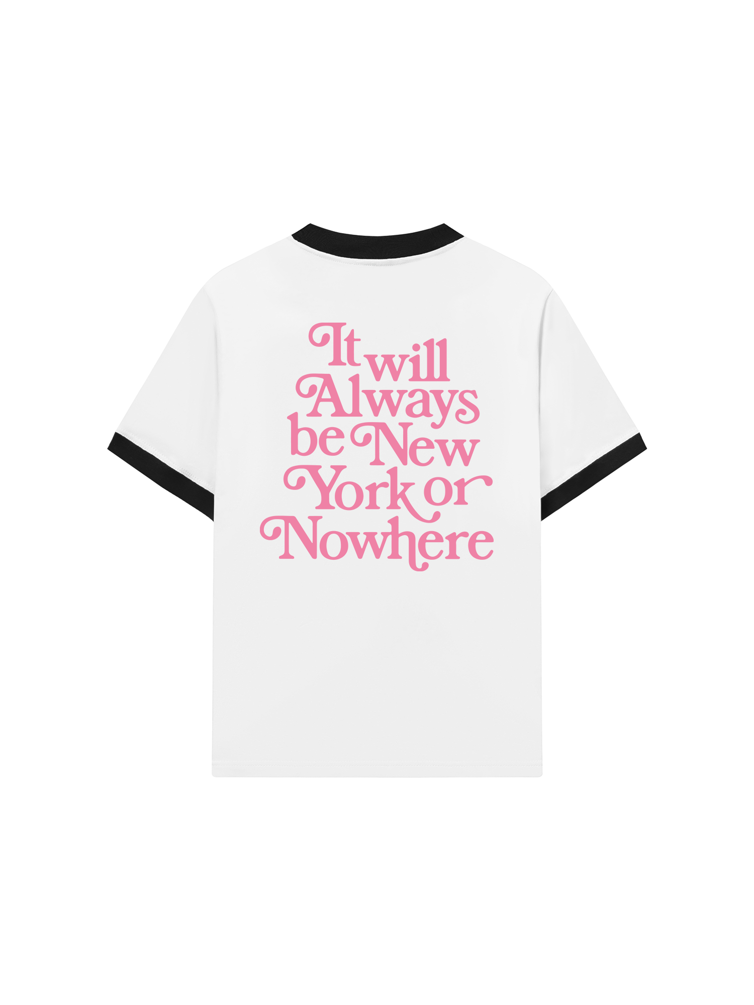 Áo Thun Ringer Relaxed Fit City NewYork or Nowhere