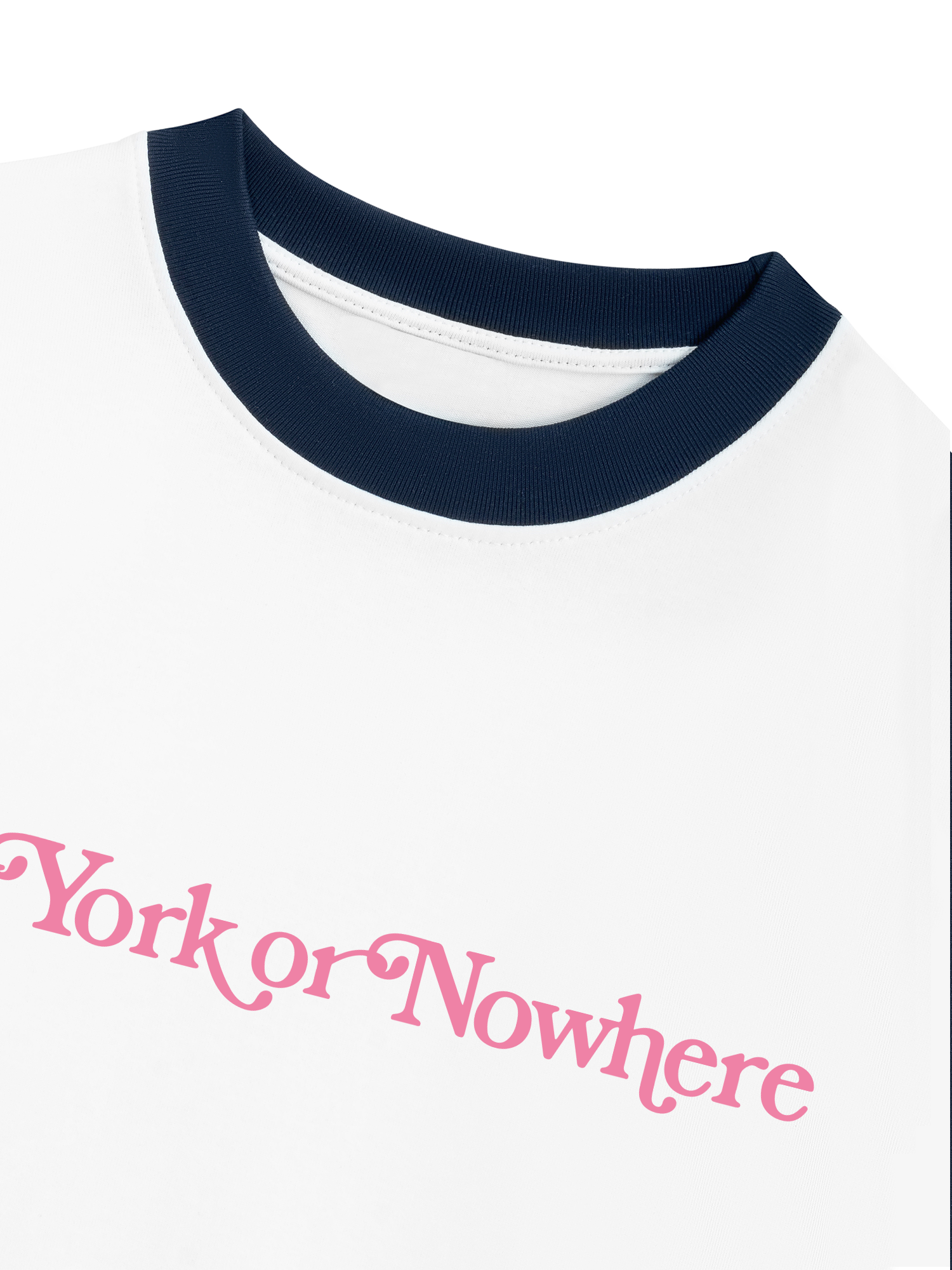 Áo Thun Ringer Relaxed Fit City NewYork or Nowhere