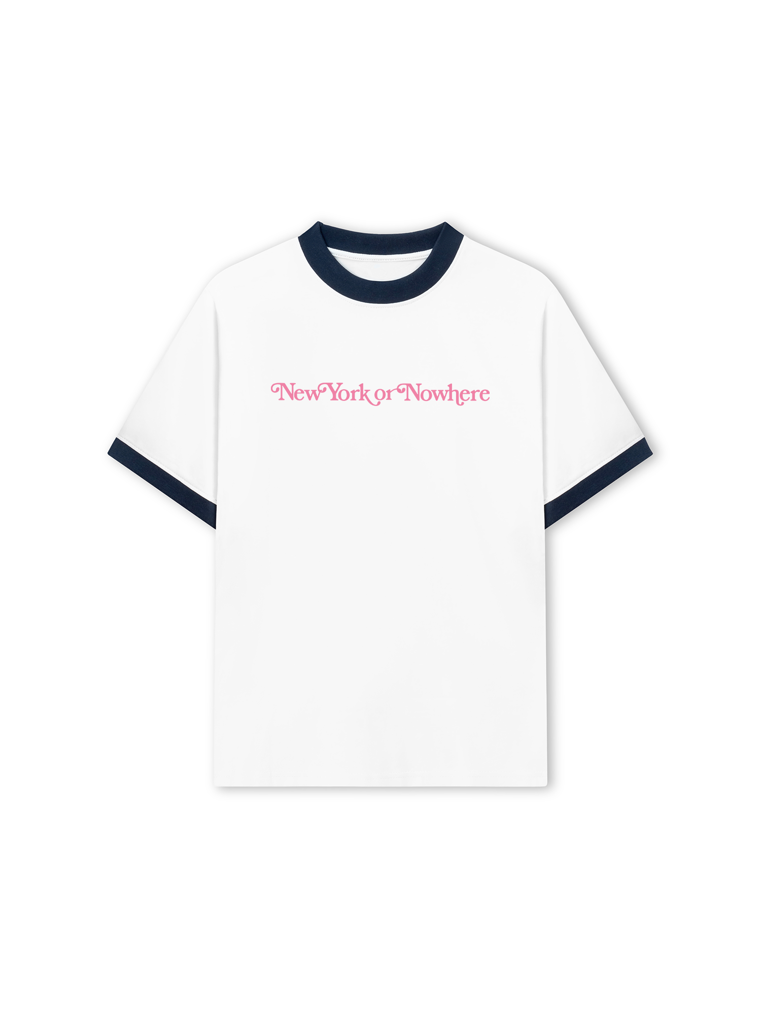 Áo Thun Ringer Relaxed Fit City NewYork or Nowhere