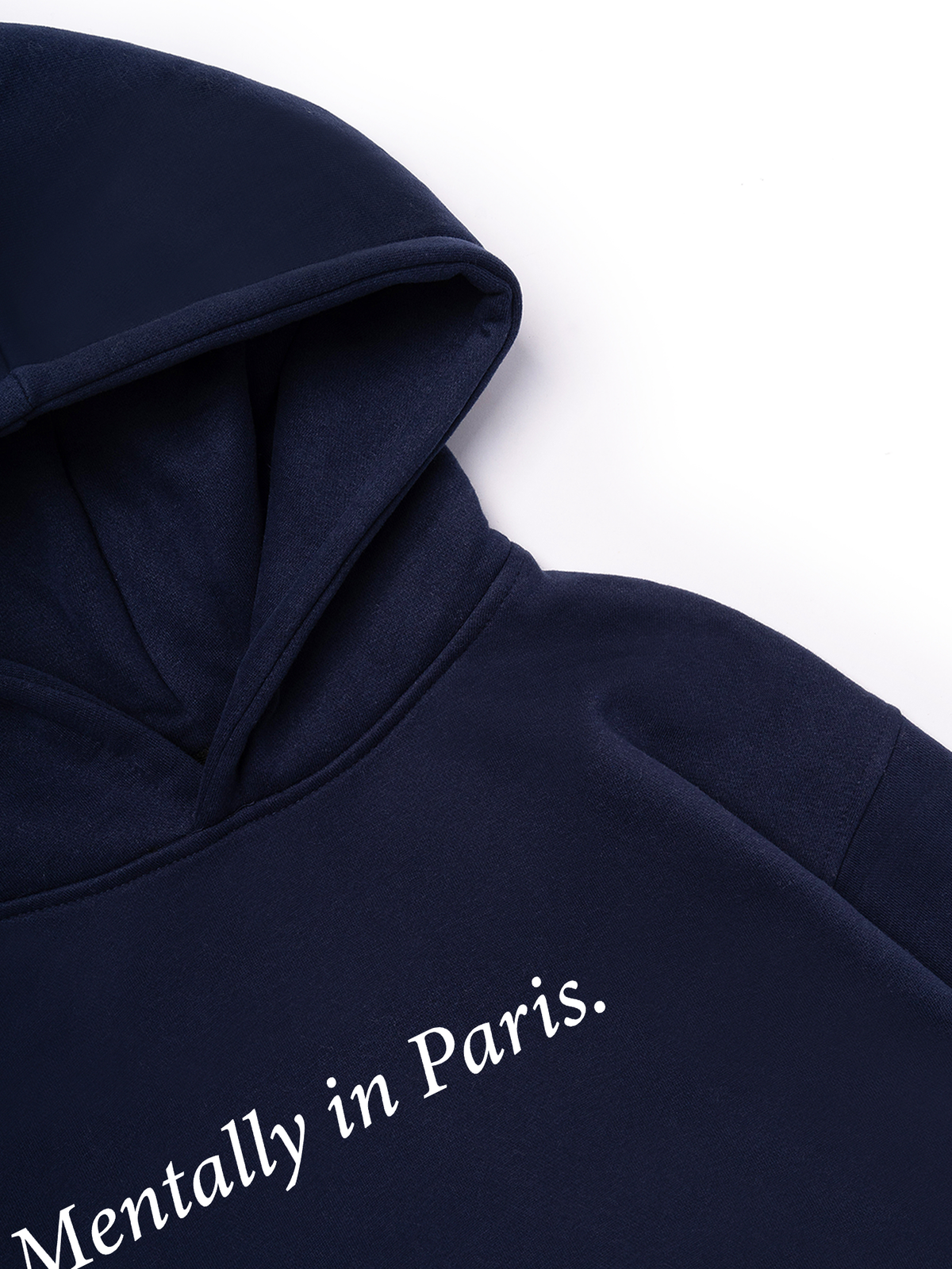 Áo Hoodie Nỉ Hai Da Mentally In Paris