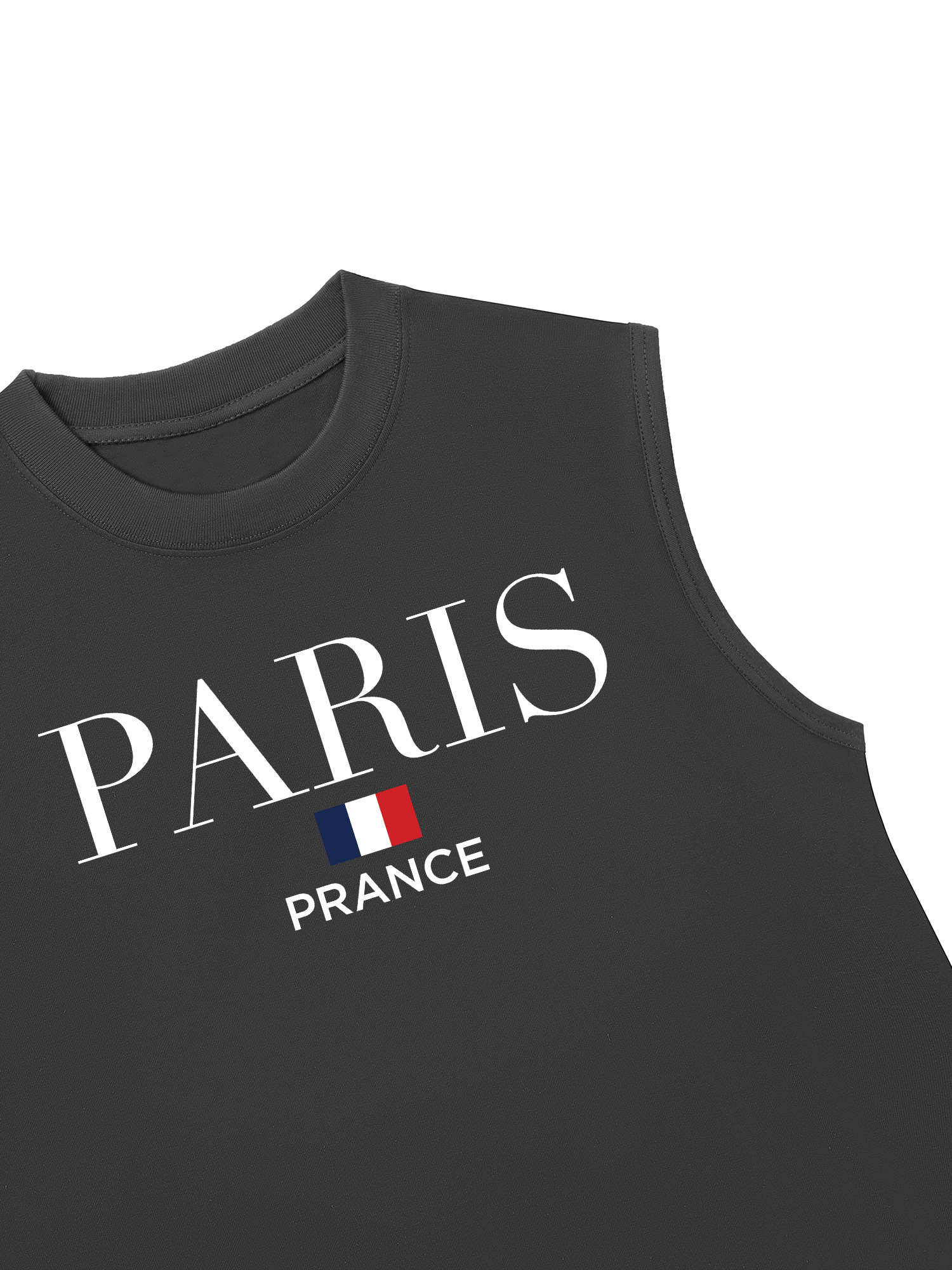 Áo Ba Lỗ Relaxed Fit Paris Prance
