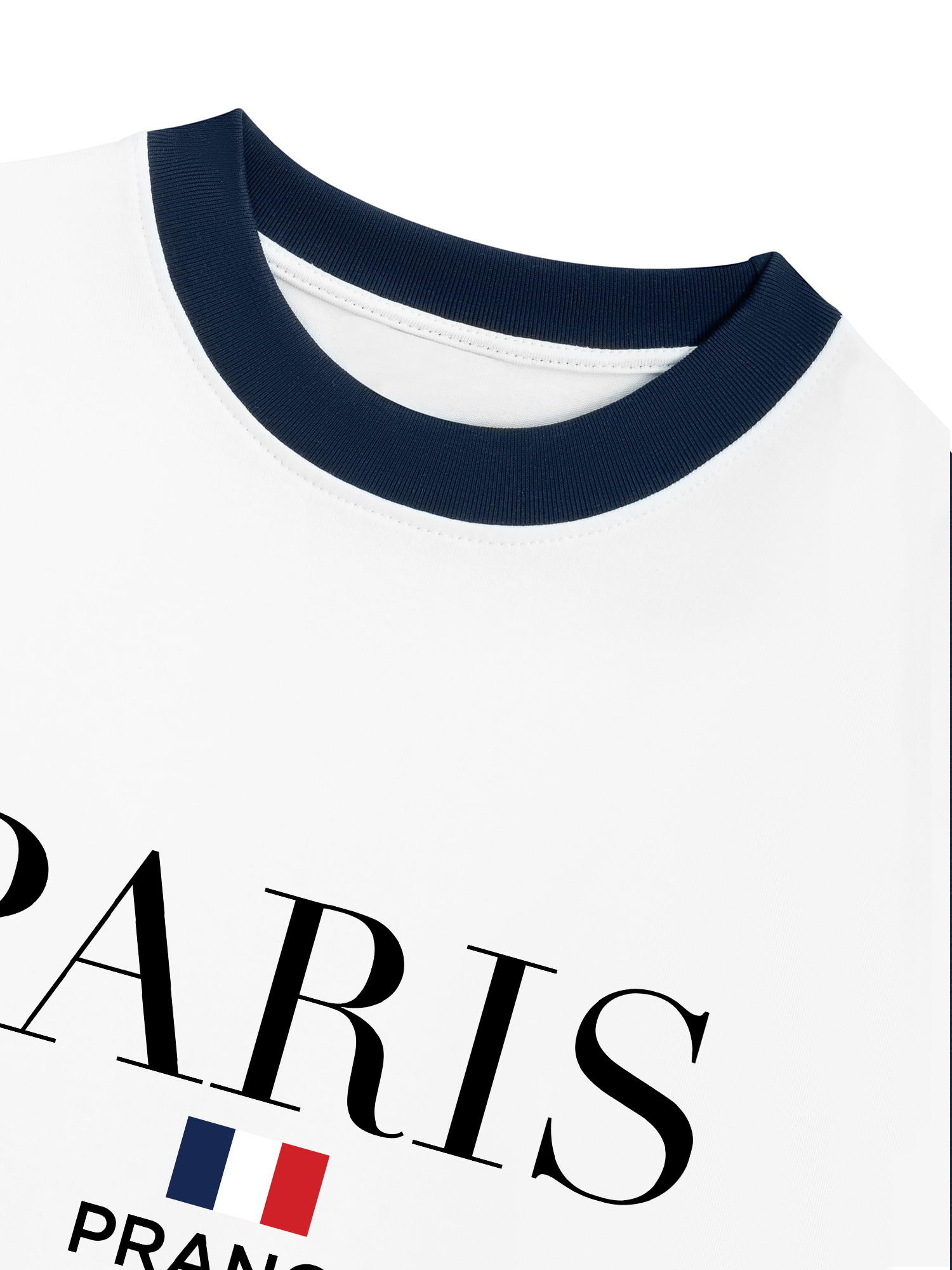 Áo Thun Ringer Relaxed Fit City Paris Prance