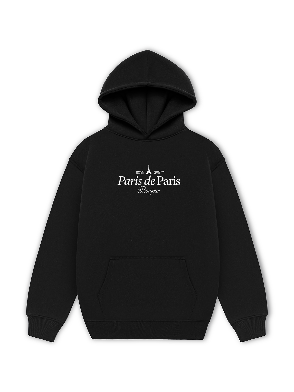 Áo Hoodie Nỉ Hai Da Paris de Paris