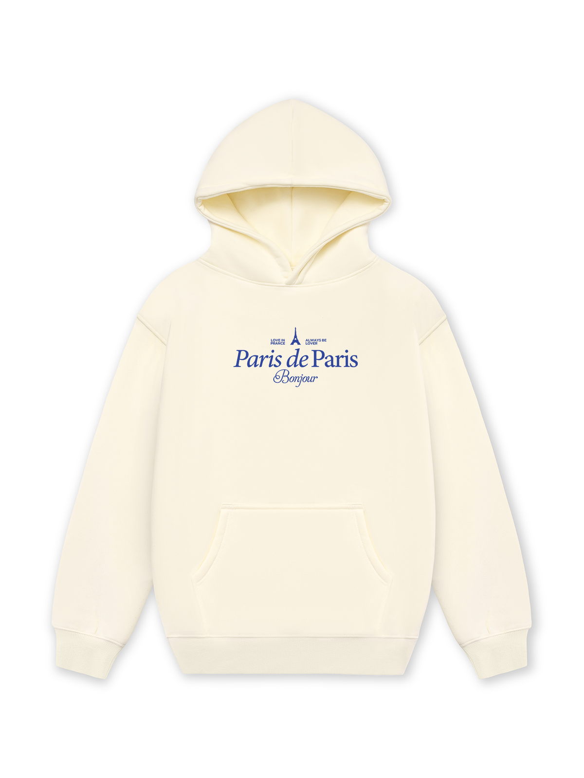 Áo Hoodie Nỉ Hai Da Paris de Paris