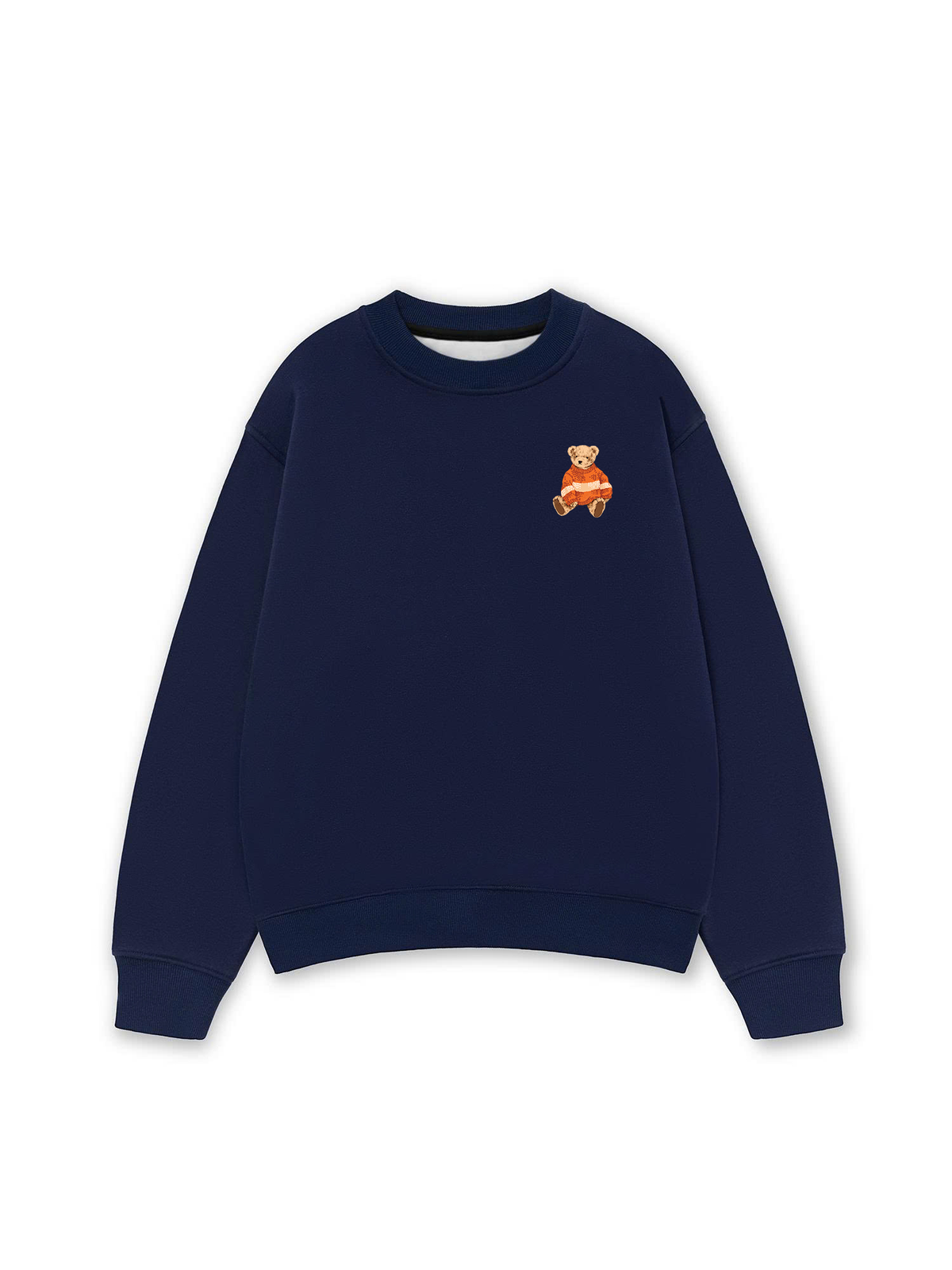 Áo Sweater Nỉ Hai Da Vintage Bear