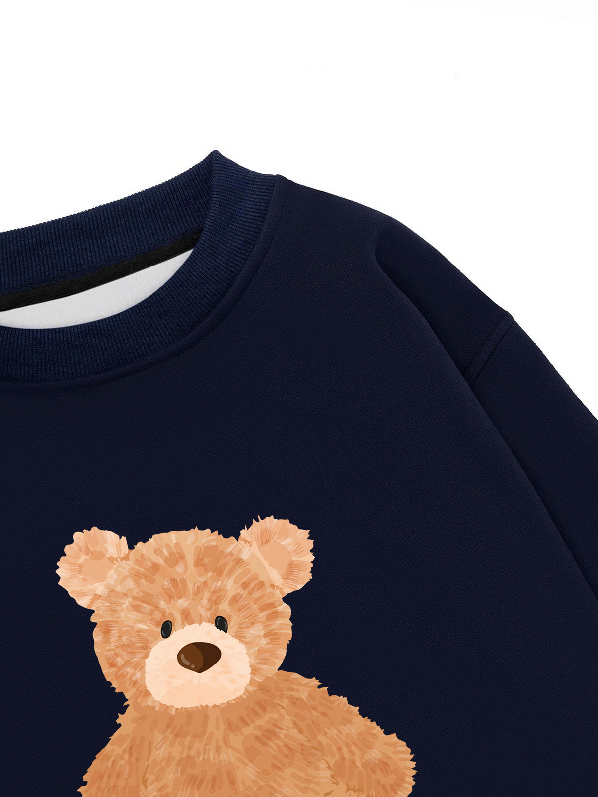 Áo Sweater Nỉ Hai Da Teddy Bear