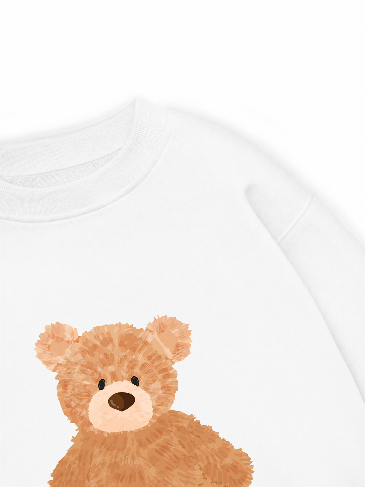 Áo Sweater Nỉ Hai Da Teddy Bear
