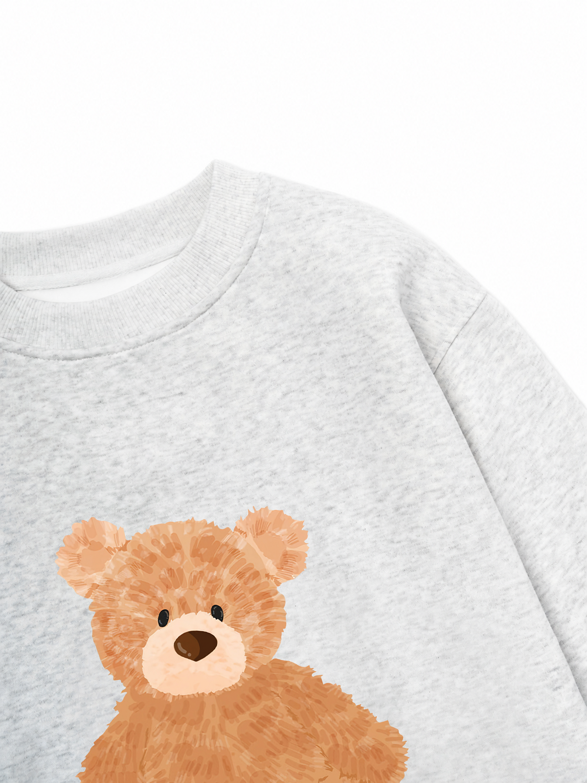 Áo Sweater Nỉ Hai Da Teddy Bear
