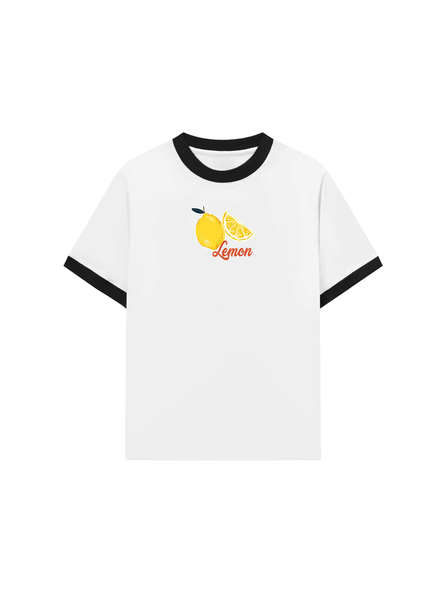 Áo Thun Ringer Relaxed Fit Tropical Citrus fruit