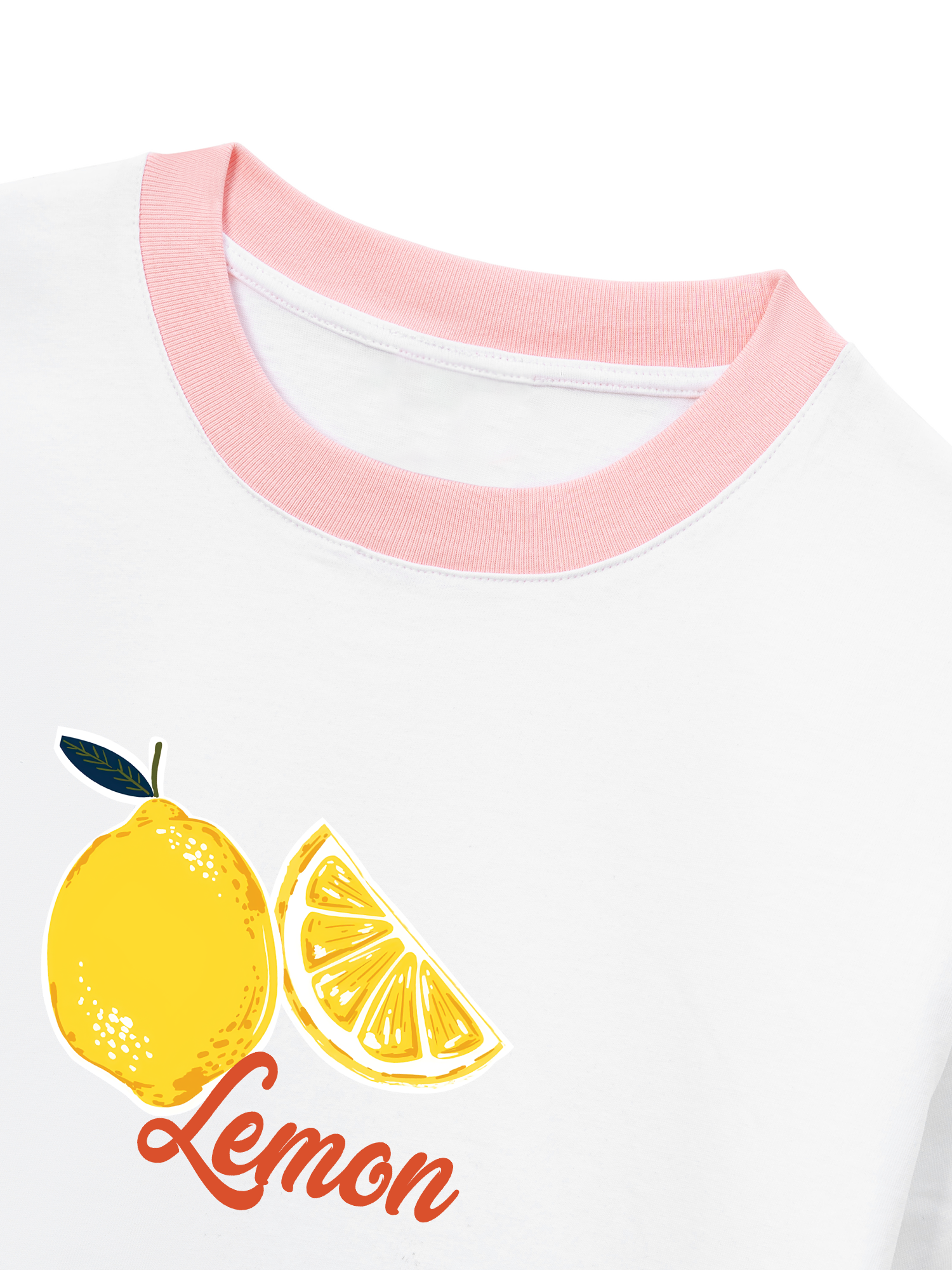 Áo Thun Ringer Relaxed Fit Tropical Citrus fruit