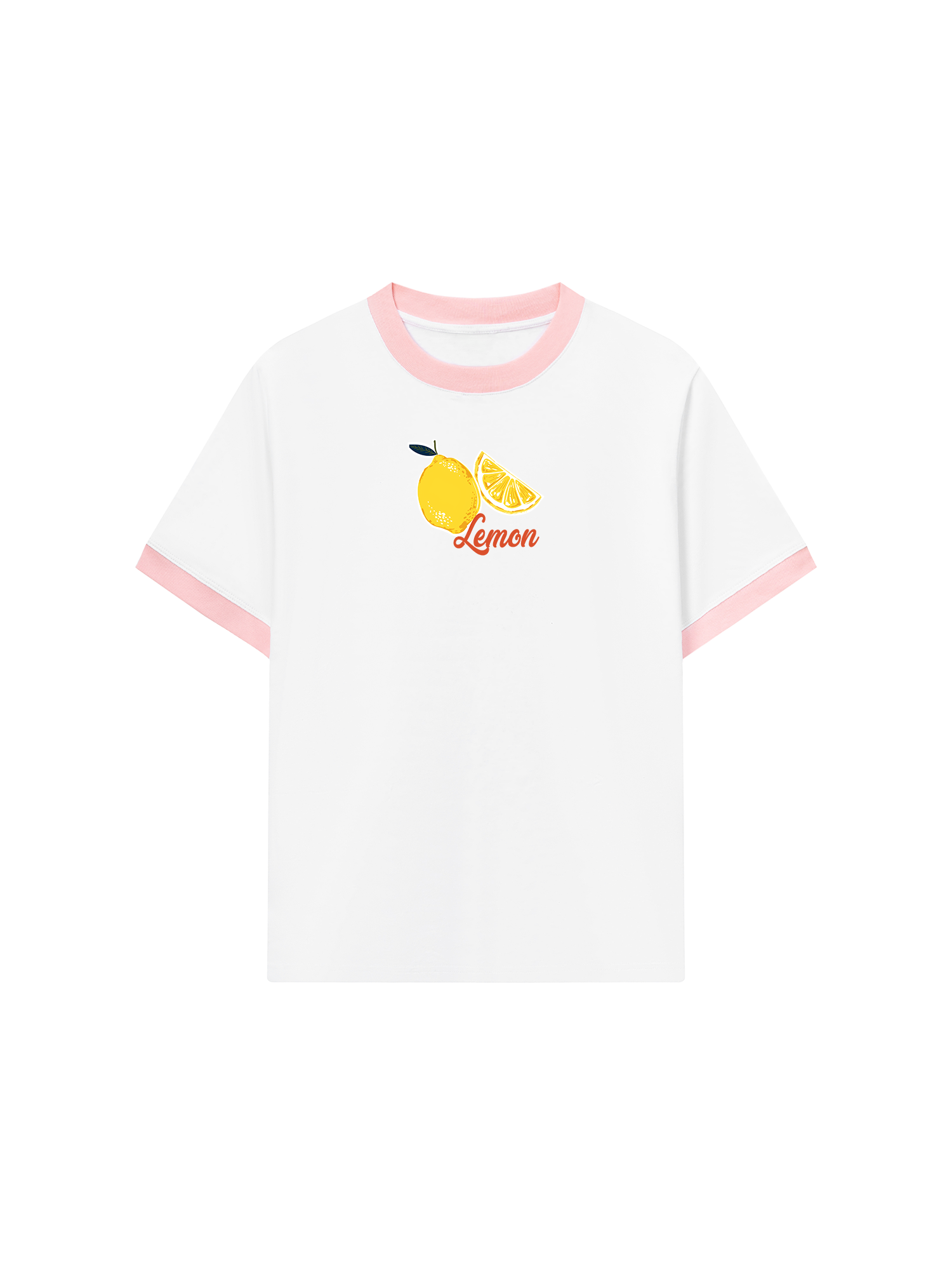 Áo Thun Ringer Relaxed Fit Tropical Citrus fruit