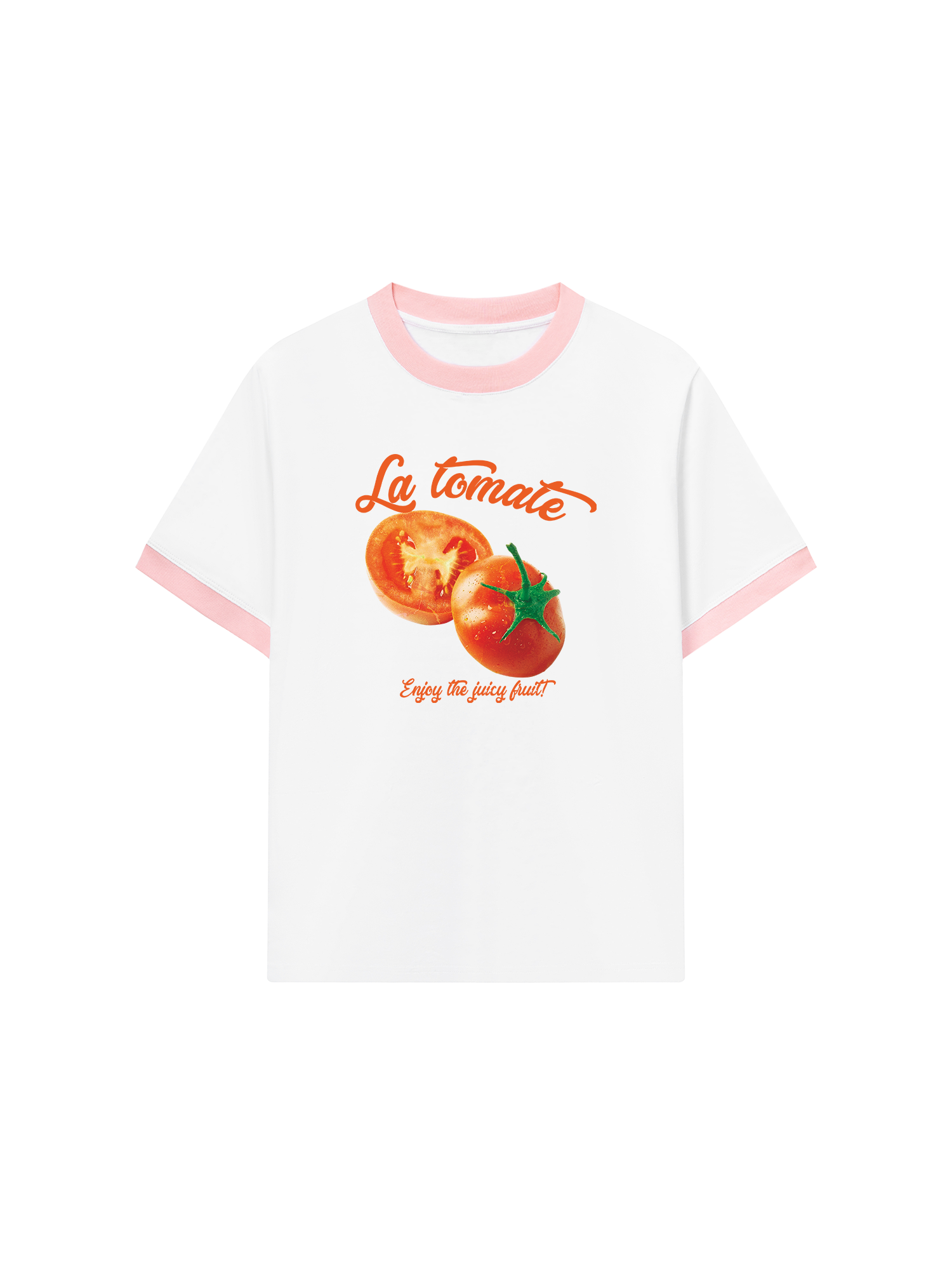 Áo Thun Ringer Relaxed Fit Tropical La Tomate